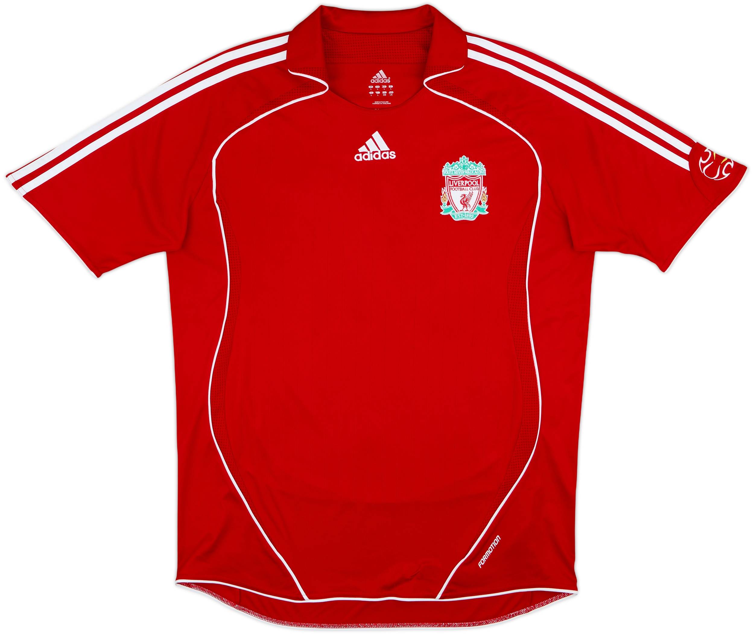 2006-08 Liverpool Player Issue Home Shirt Alonso #14 - 9/10 - (L)