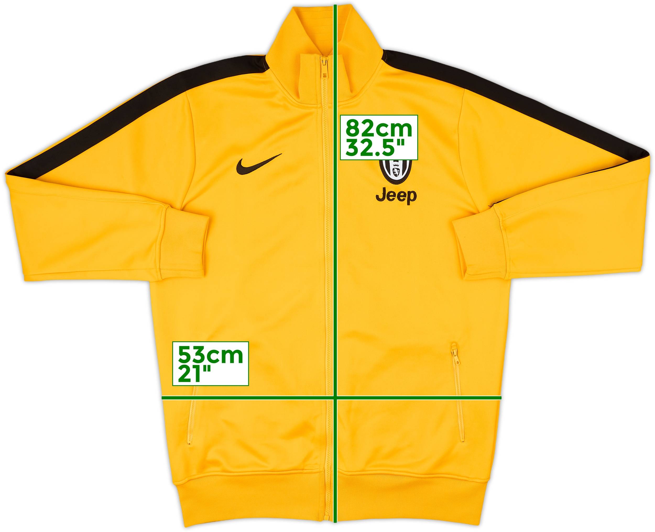 2013-14 Juventus Nike Track Jacket - 8/10 - (XL)