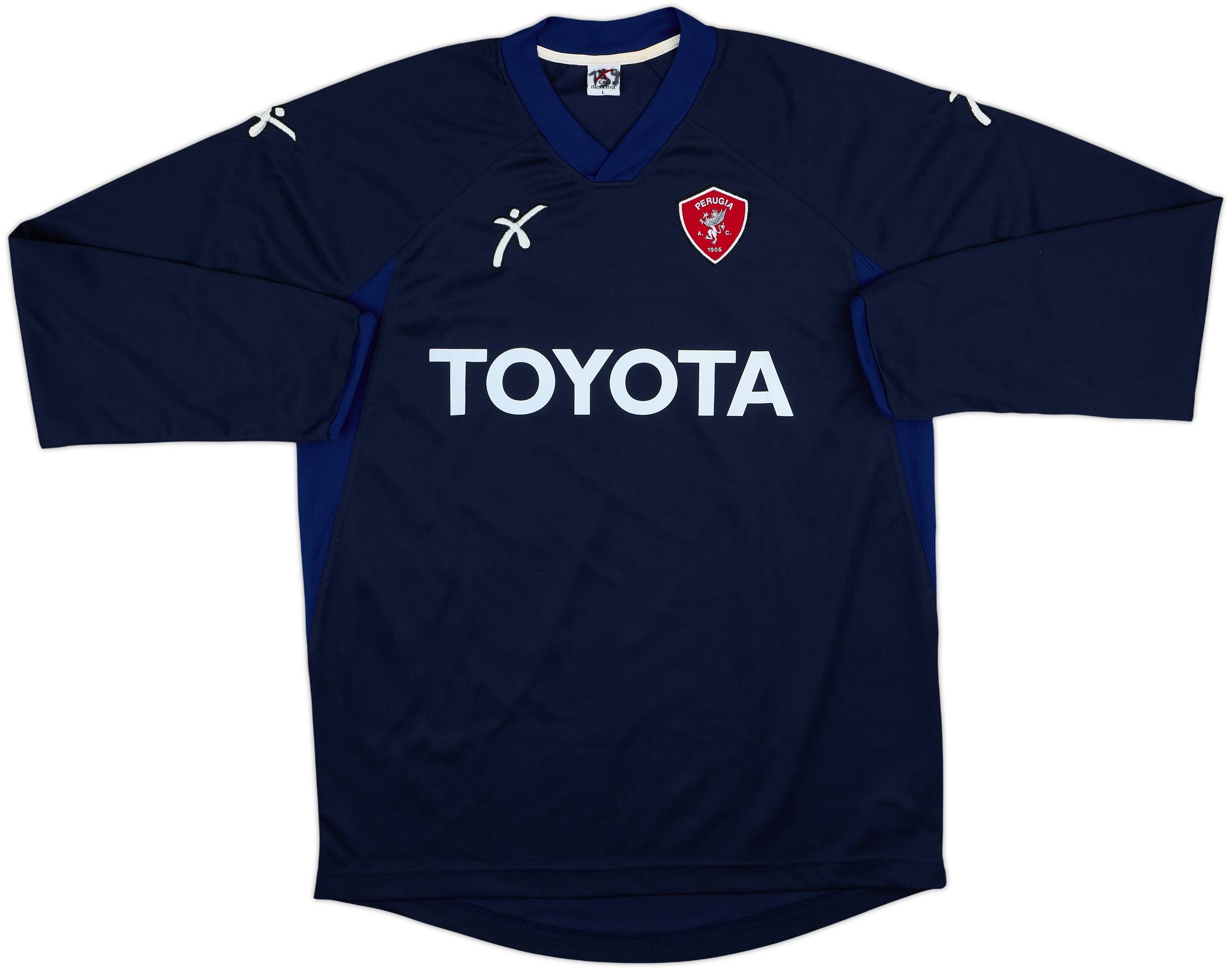 2002-03 Perugia Galex Training L/S Shirt - 9/10 - (L)