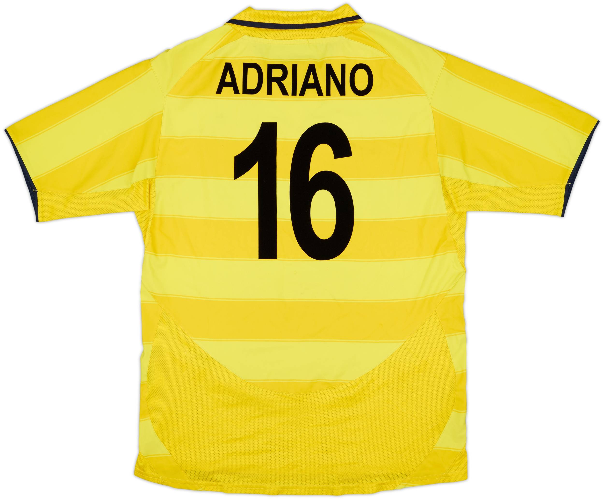 2003-04 Inter Milan Away Shirt Adriano #16 - 7/10 - (M)