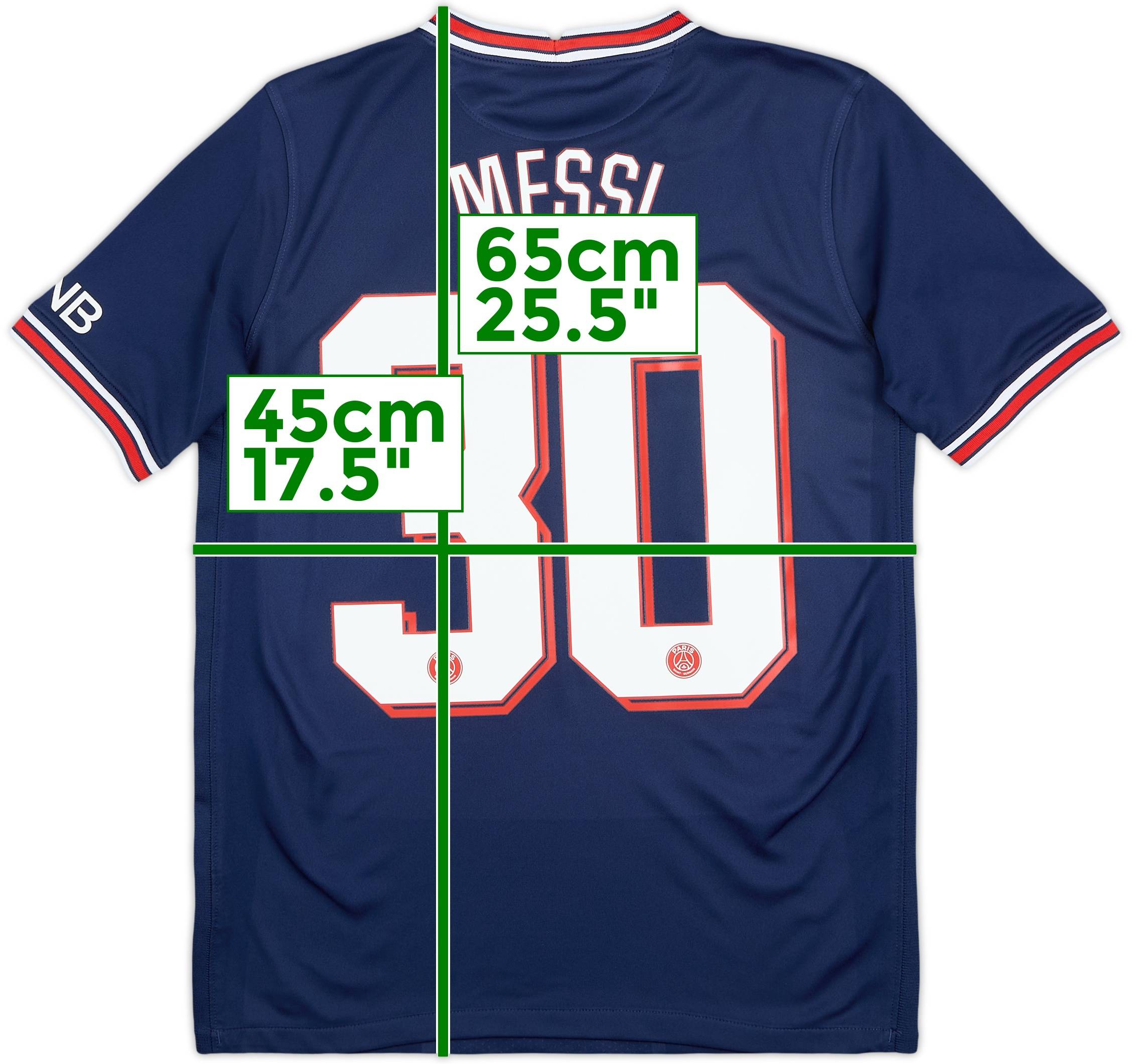 パリ・サンジェルマン MESSI 30番 シャツ 2022-23 Paris Saint-Germain Third Shirt Messi #30 (XL)