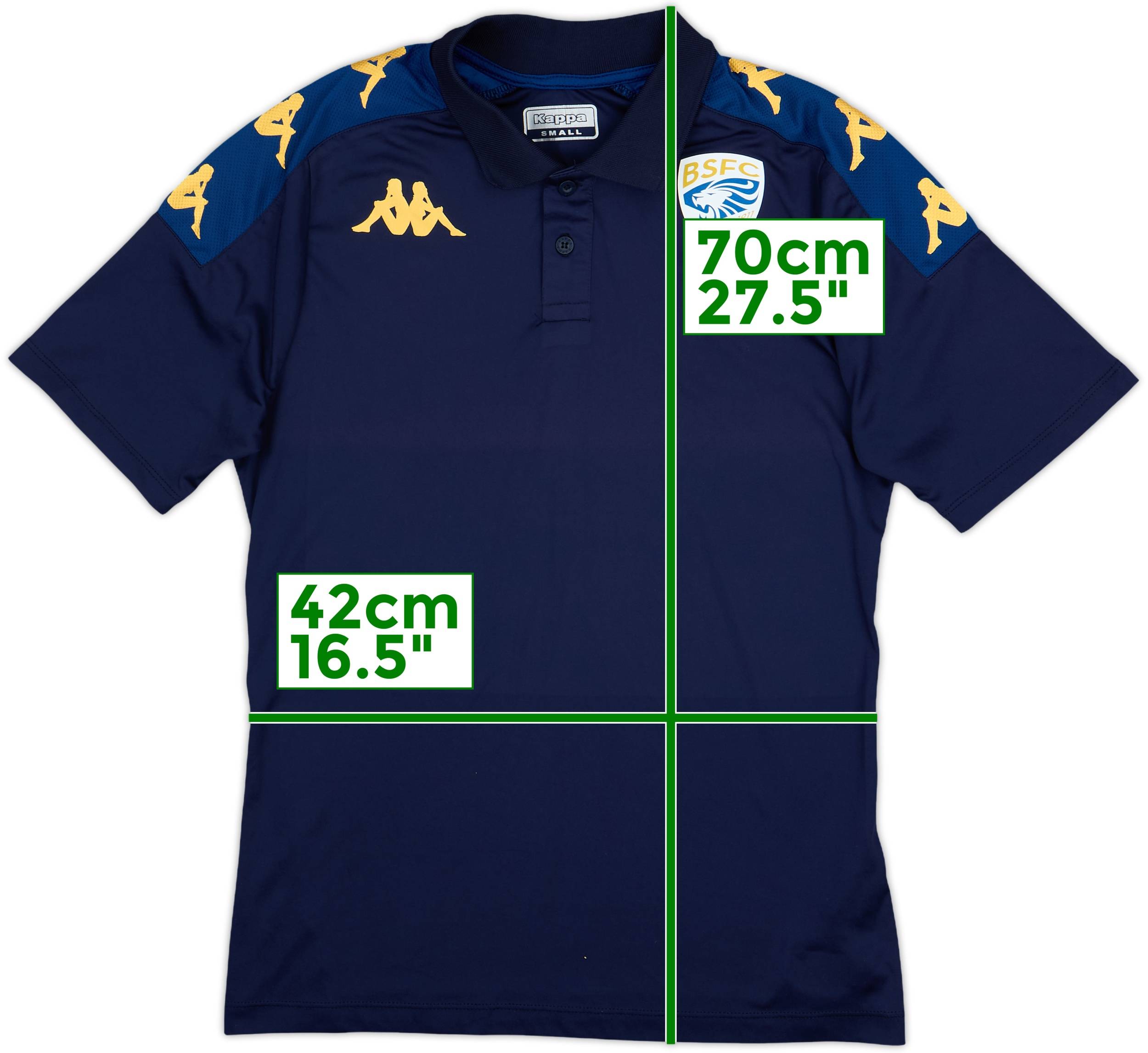 2023-24 Brescia Kappa Polo Shirt - 8/10 - (S)