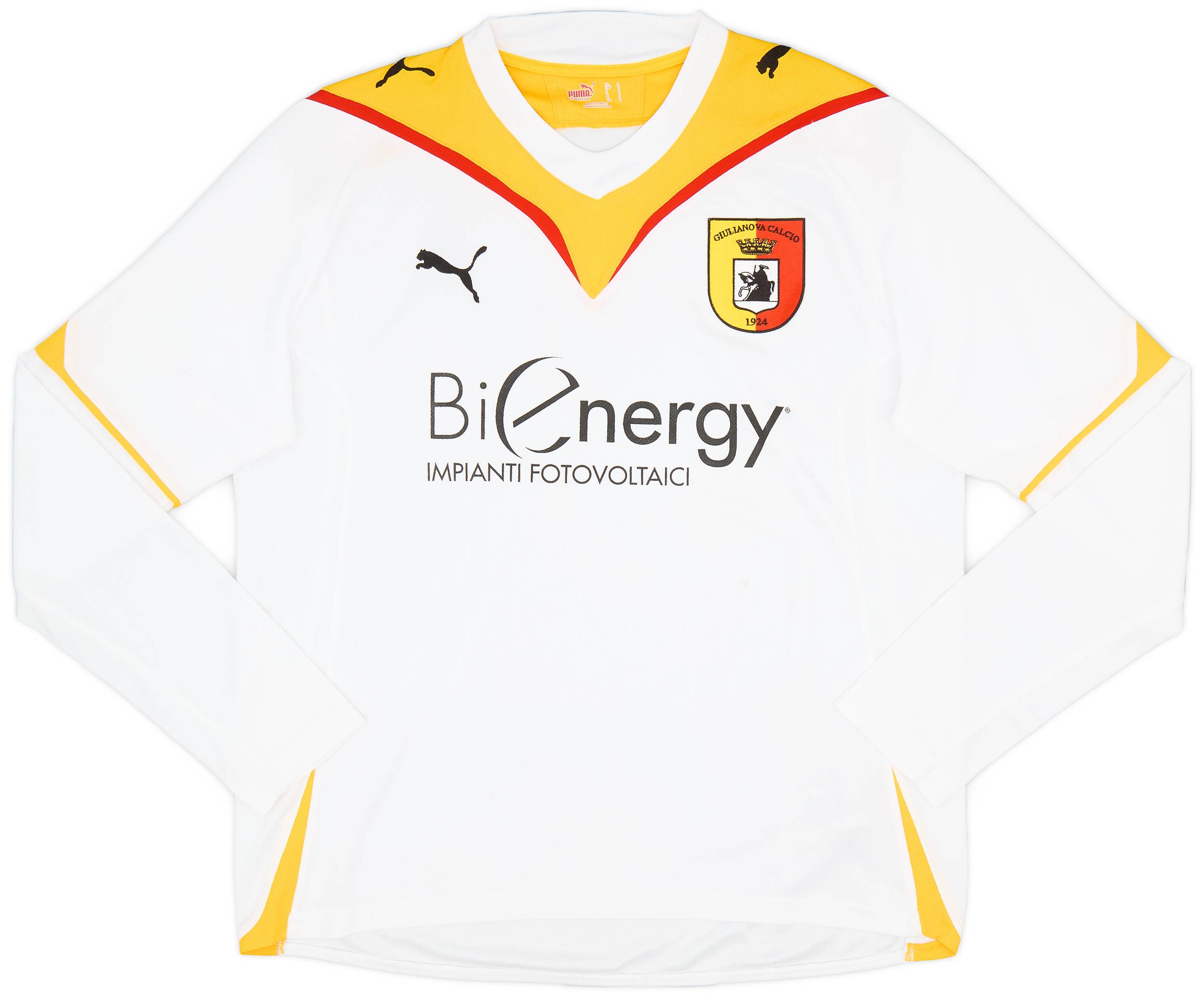 2009-10 Giulianova Calcio Away L/S Shirt - 9/10 - (L)