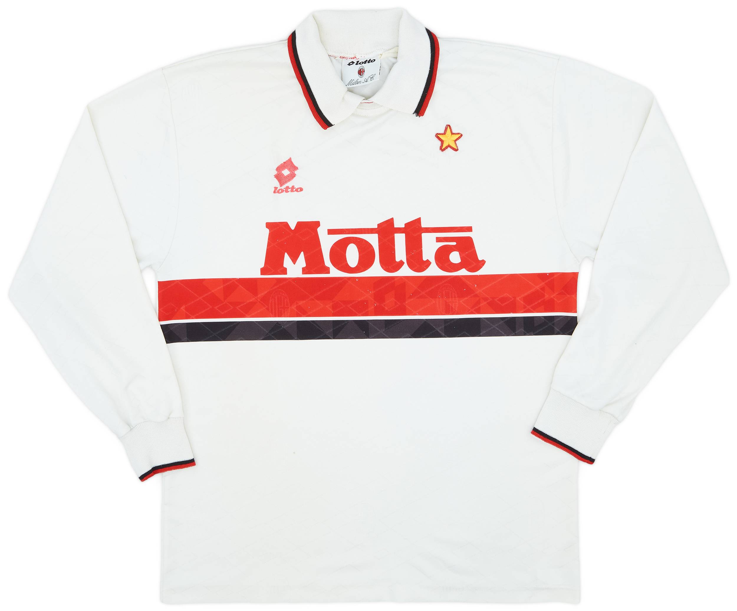 1993-94 AC Milan Away L/S Shirt - 6/10 - (L)