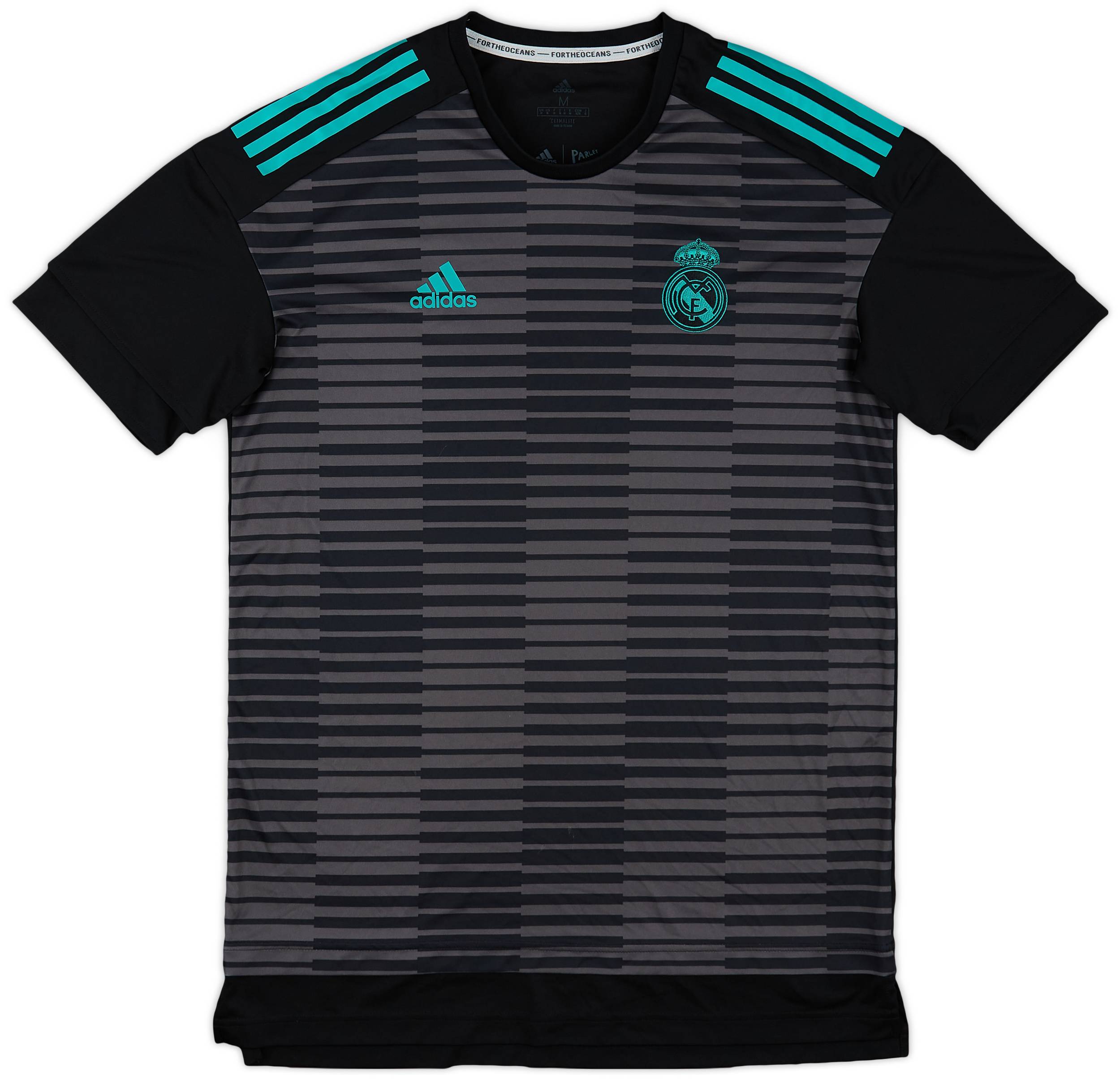 2017-18 Real Madrid adidas Training Shirt - 9/10 - (M)