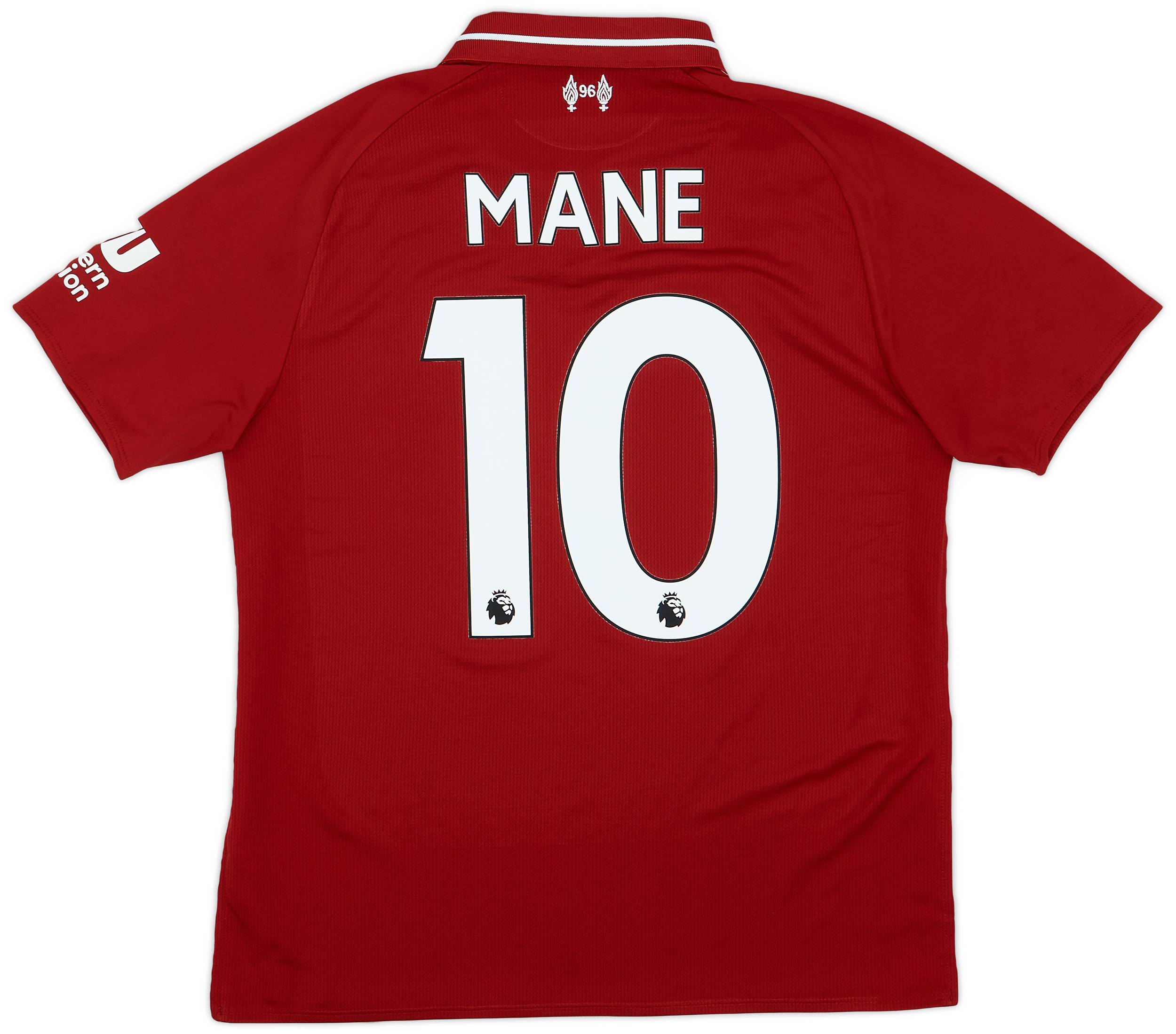 2018 19 Liverpool Home Shirt Mane 10 7 10 S