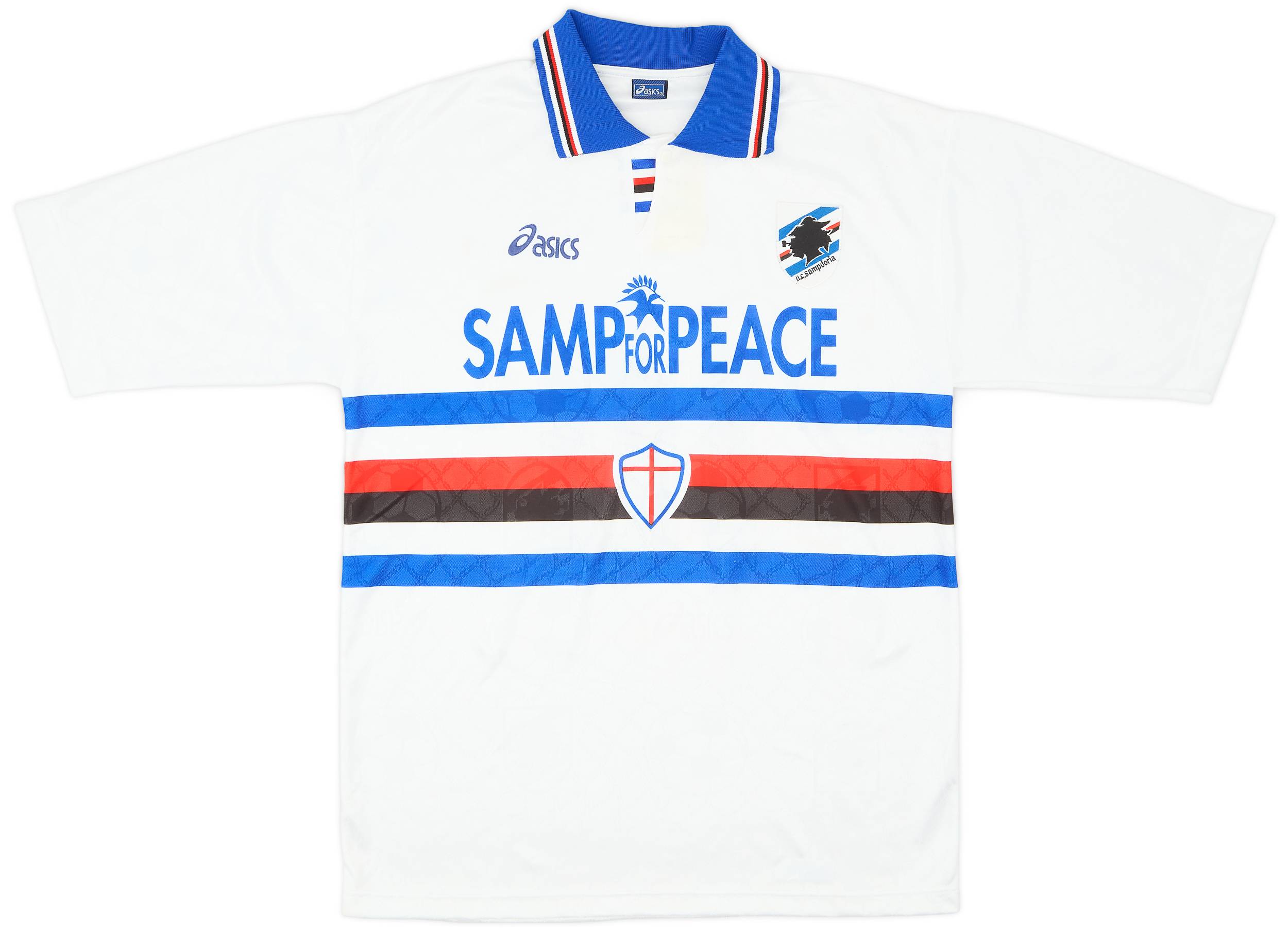 1995-96 Sampdoria 'SampForPeace' Away Shirt #10 - 8/10 - (L)