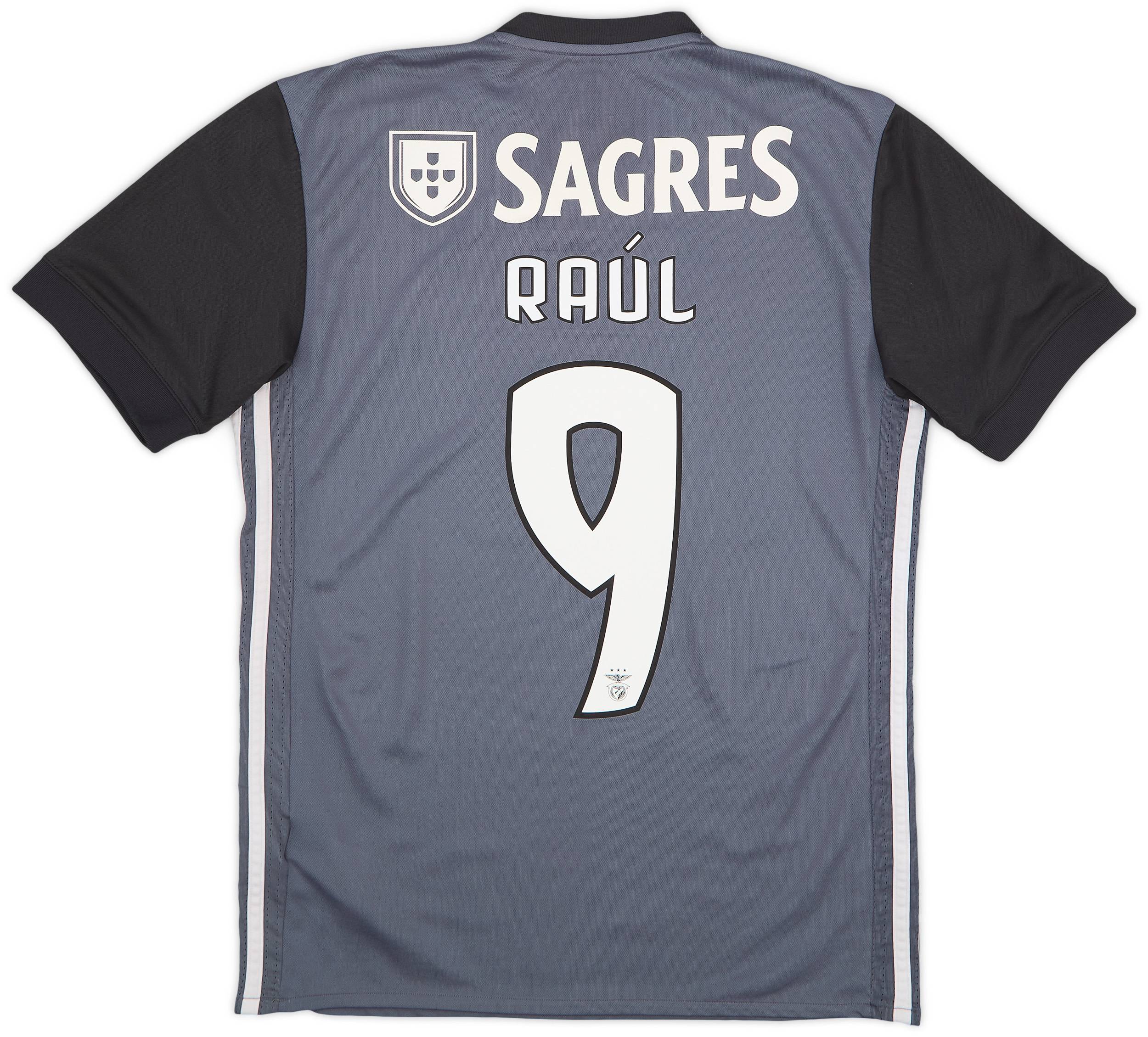 2017-18 Benfica Away Shirt Raul #9 - 6/10 - (S)