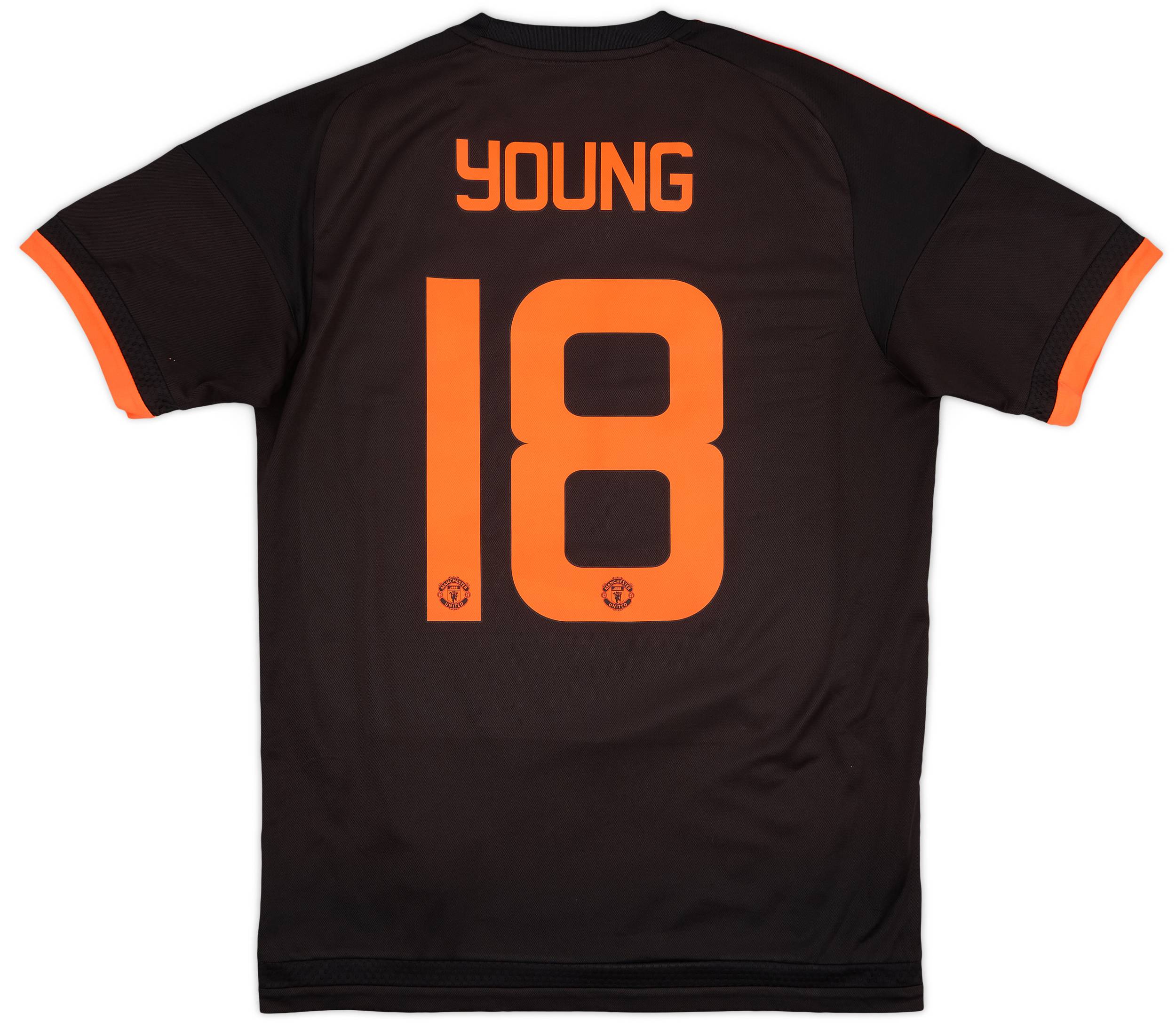 2015-16 Manchester United Third Shirt Young #18 - 7/10 - (M)