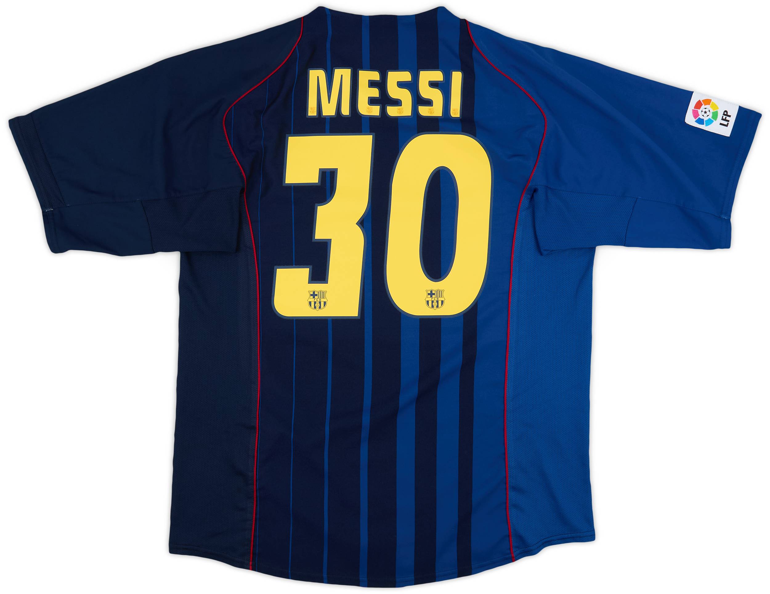 2004-05 Barcelona Away Shirt Messi #30 - 8/10 - (XL)