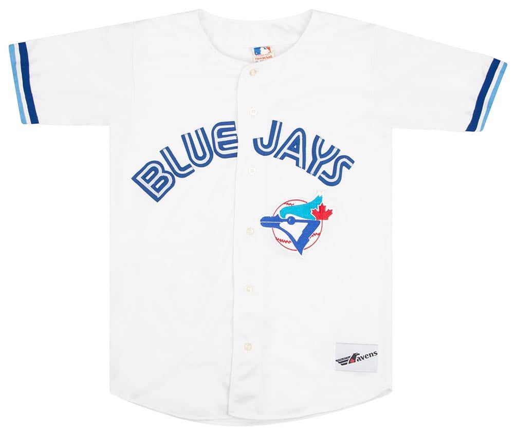 1989-91 Toronto Blue Jays Ravens Knit Jersey (Home) M