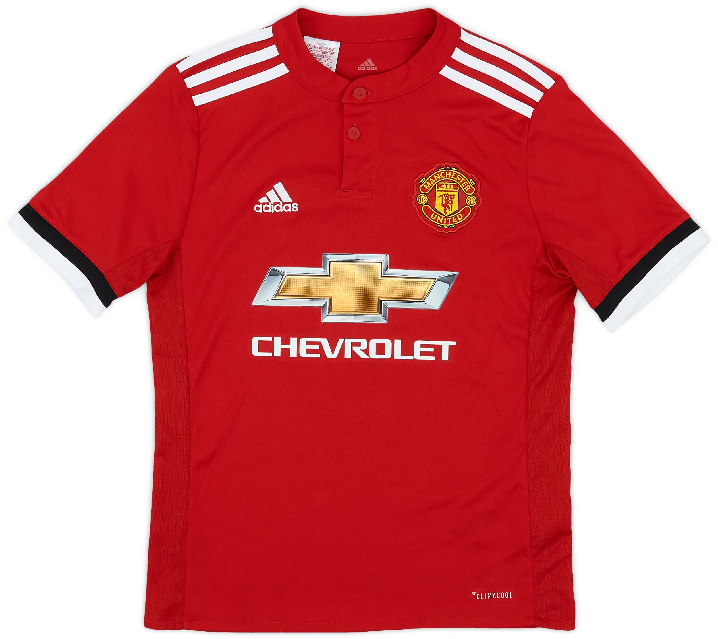 2017-18 Manchester United Home Shirt - 8/10 - (M.Boys)