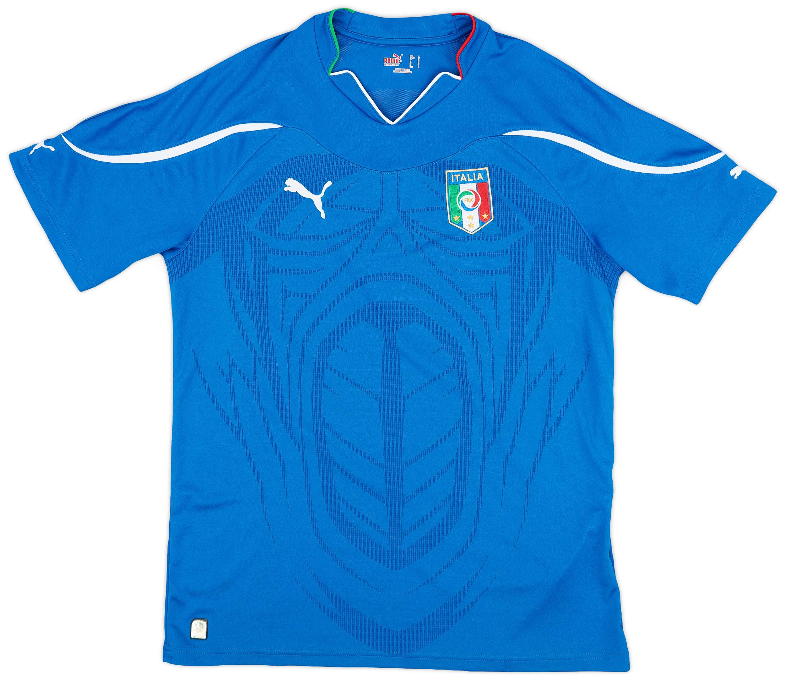 2010-12 Italy Home Shirt - 9/10 - (L)