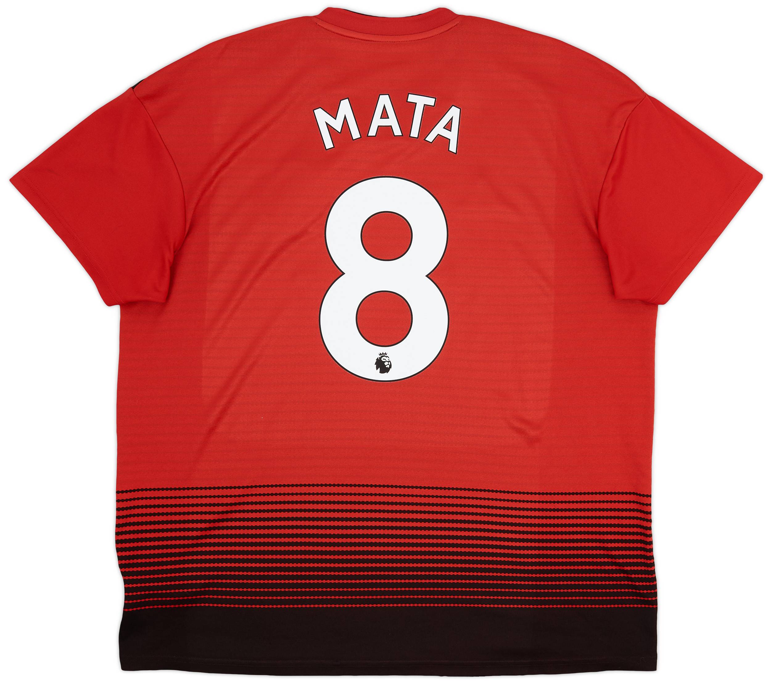 2018-19 Manchester United Home Shirt Mata #8 - 6/10 - (XL)