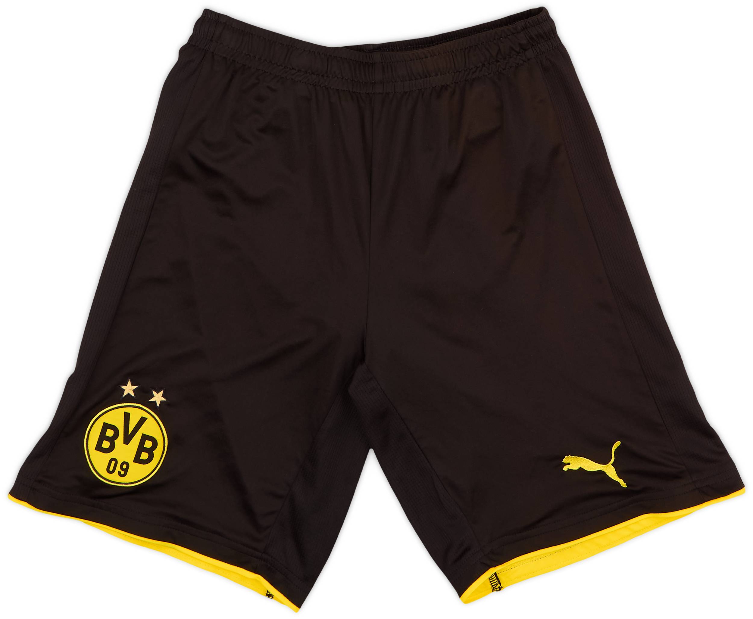 2016-17 Borussia Dortmund Home Shorts - 9/10 - (S)
