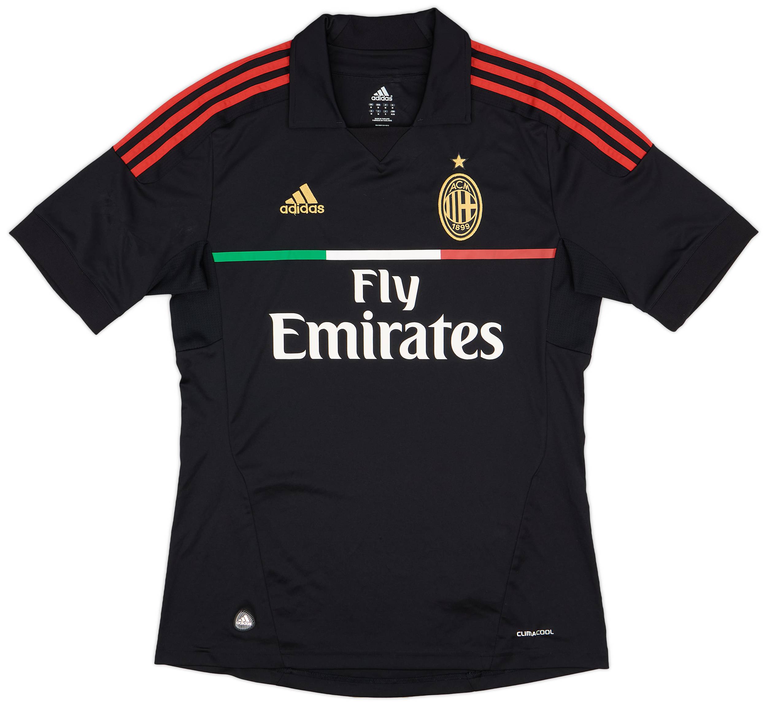2011-12 AC Milan Third Shirt - 9/10 - (M)