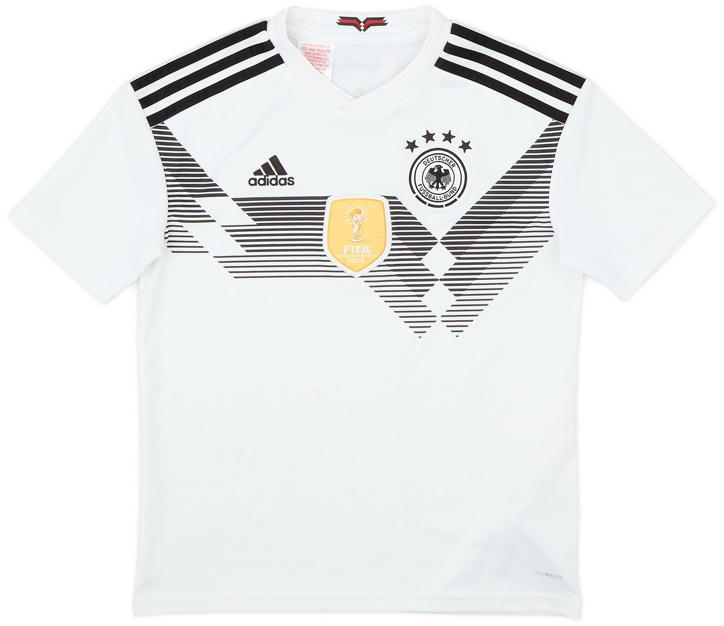 2018-19 Germany Home Shirt - 6/10 - (M.Boys)
