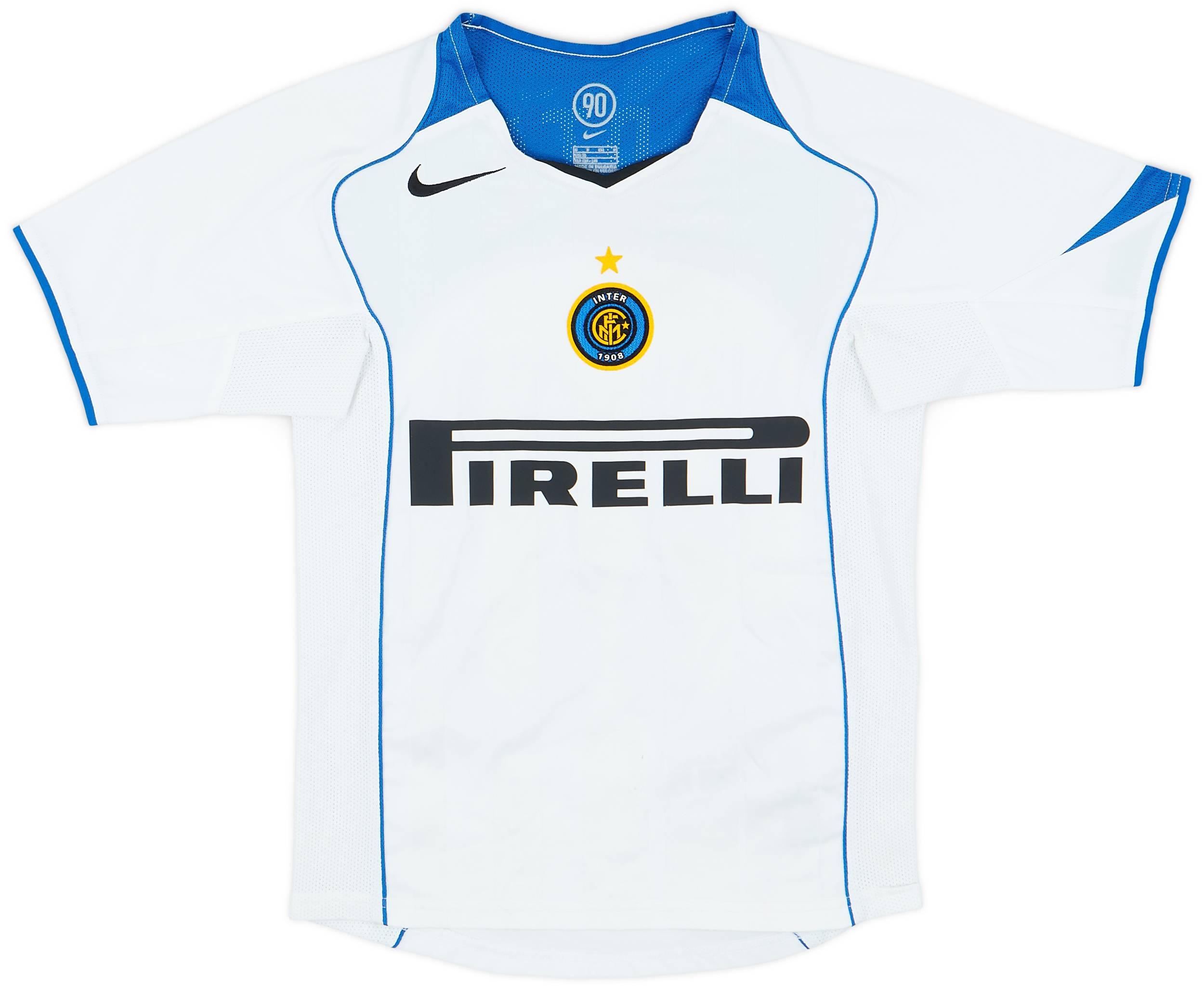 ウェア 00s 04/05 NIKE INTER MILAN Away Jersey 2004-05 Inter Milan Away Shirt Martins #30 - 7/10 - (S.Boys)