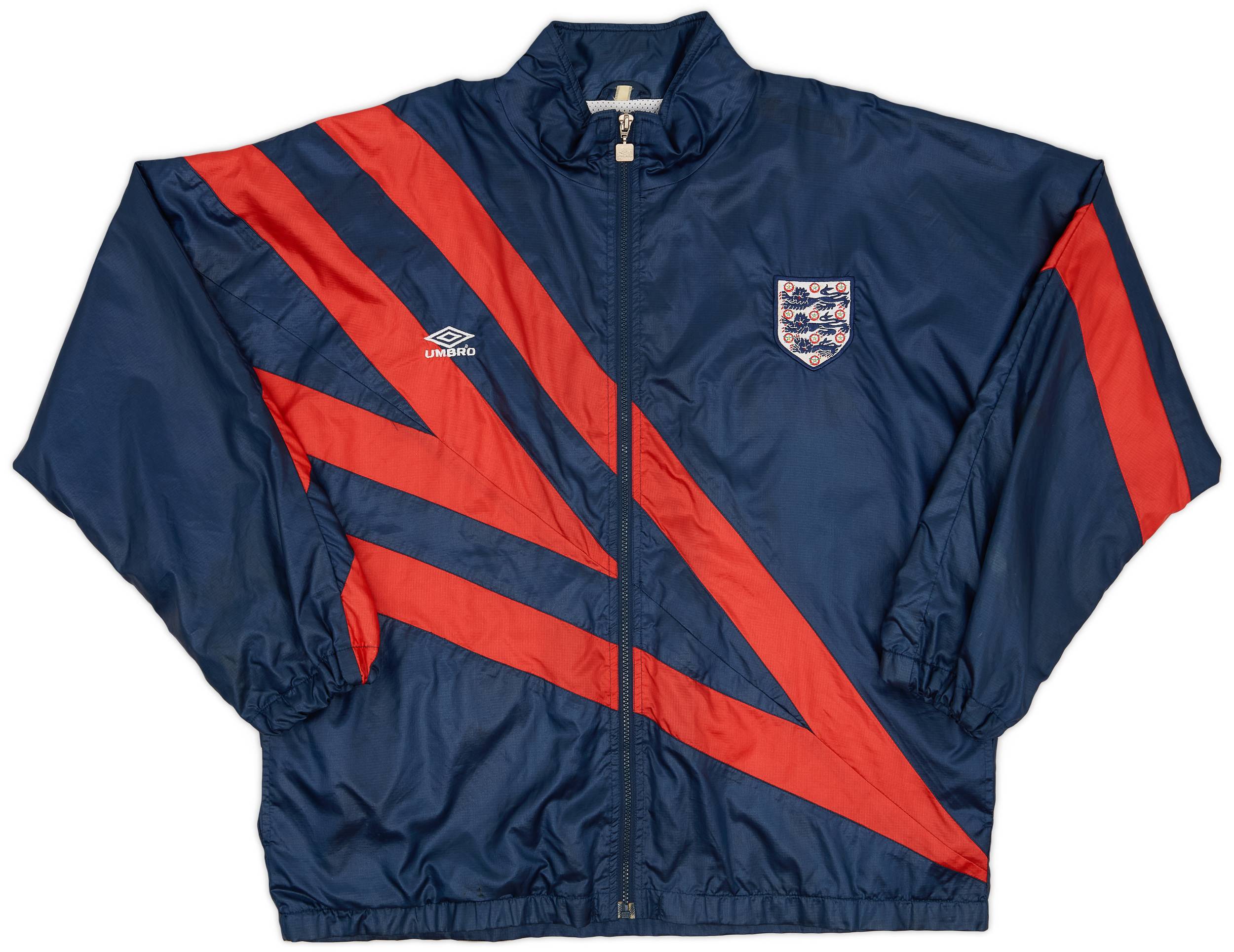 1994-96 England England Umbro Track Jacket - 8/10 - (L)