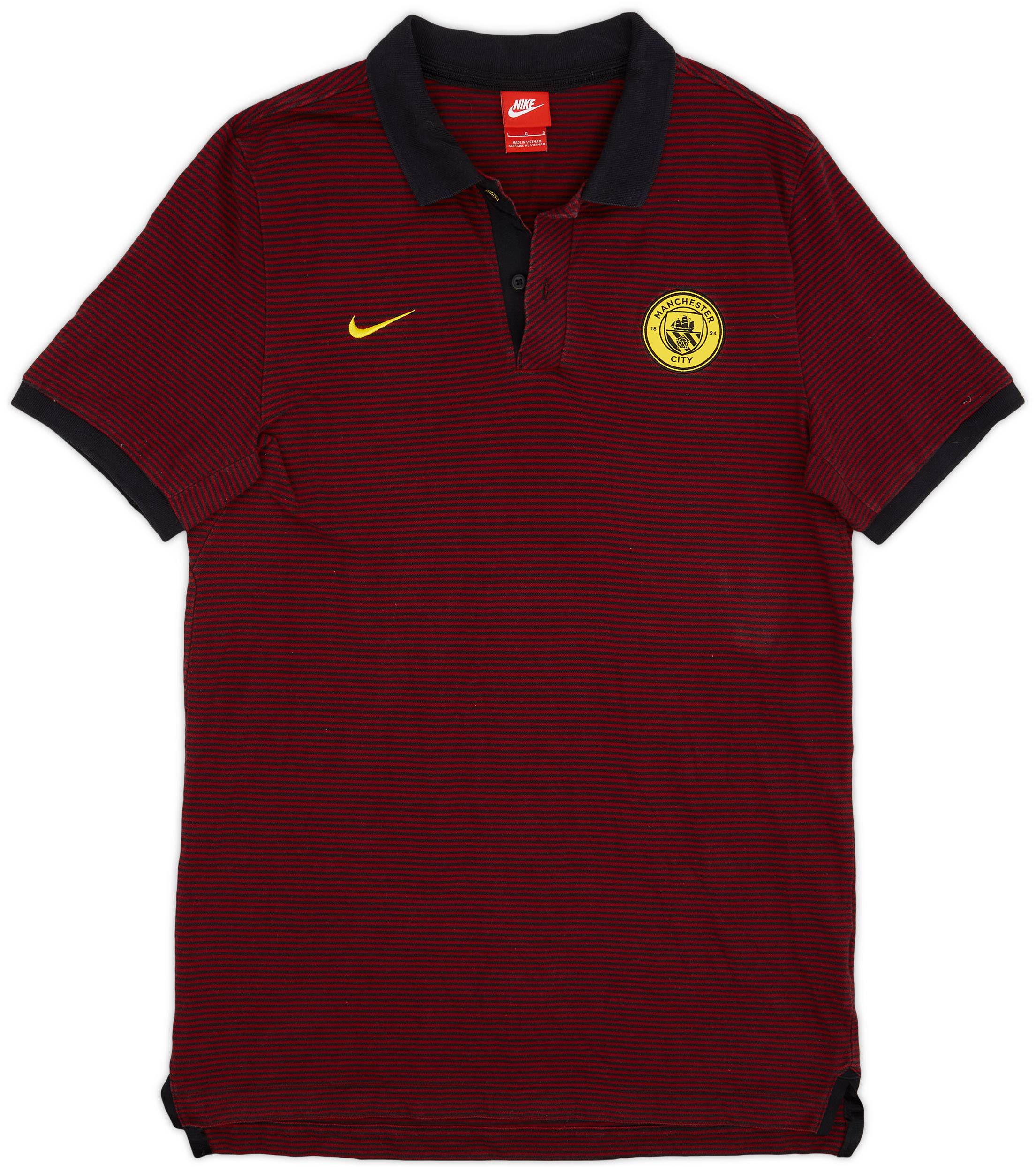 2016-17 Manchester City Nike Polo Shirt - 9/10 - (L)