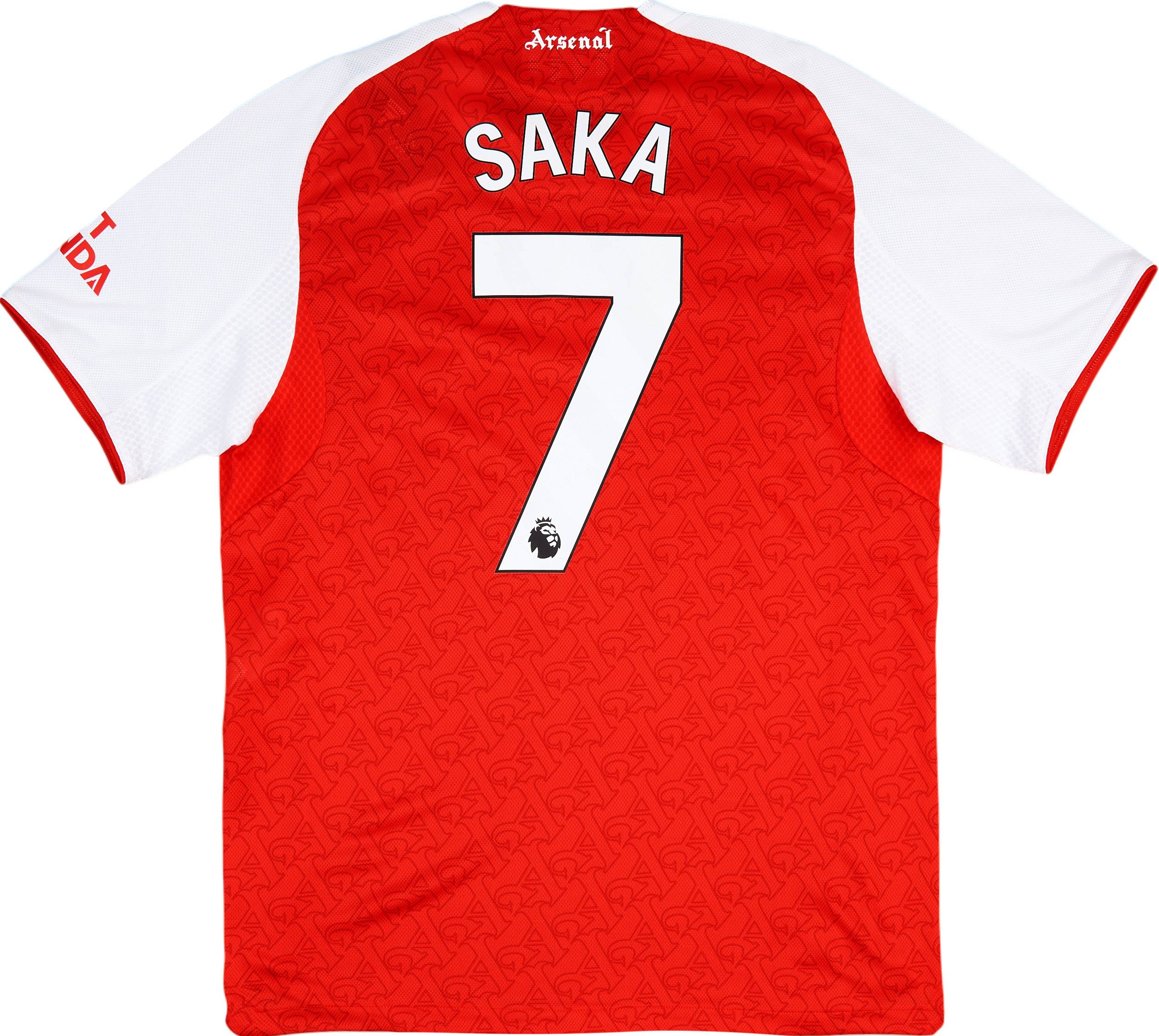 2025-26 Arsenal Authentic Home Shirt Saka #7