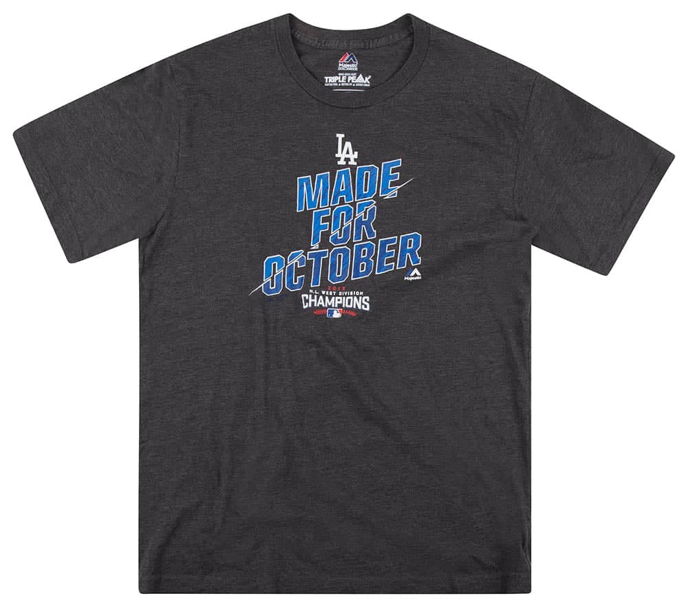 2016 LA Dodgers Majestic Graphic Tee L
