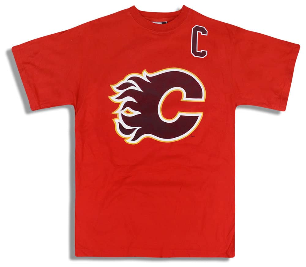 2000s Calgary Flames Iginla 12 Puma Tee M