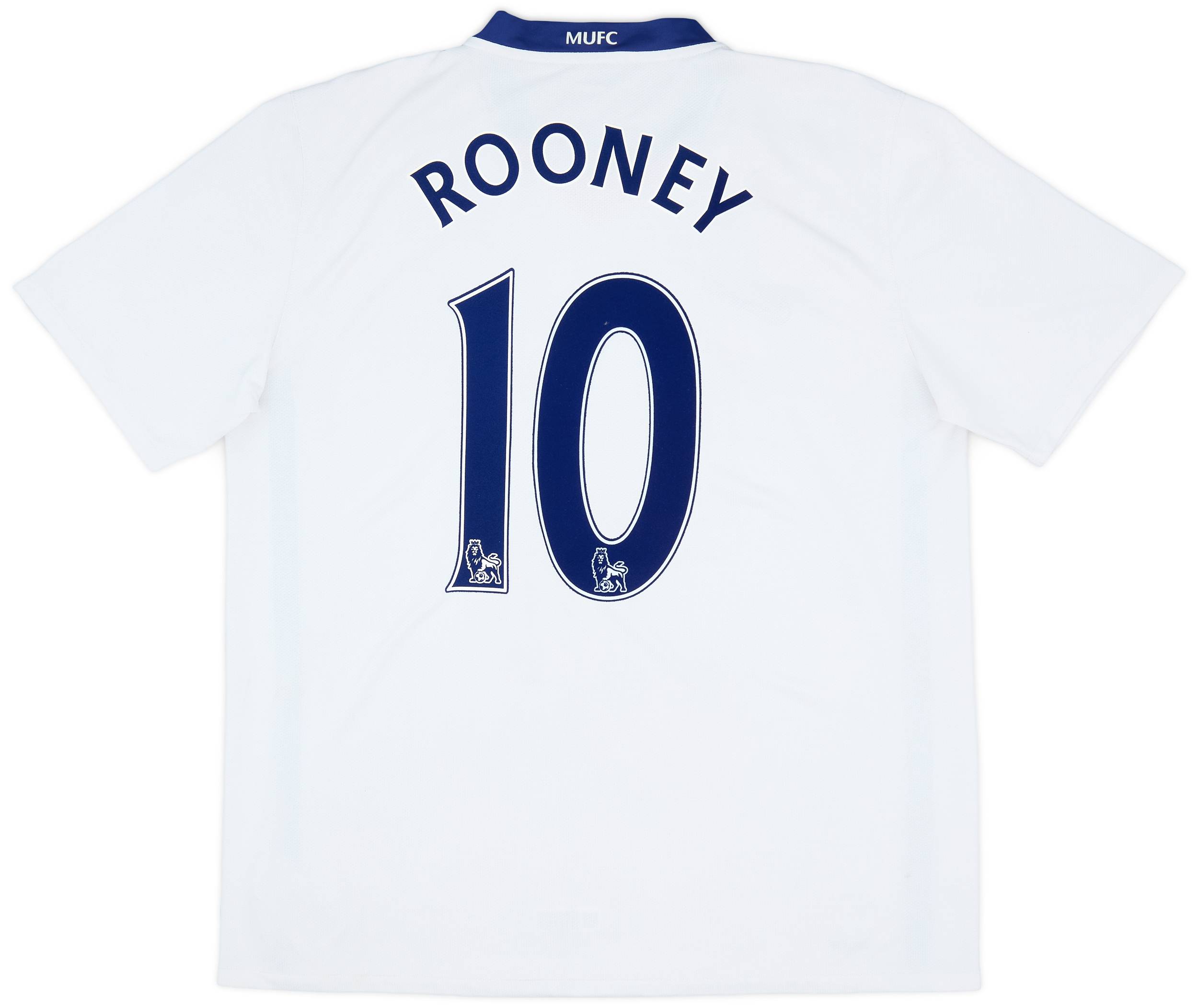 2008-10 Manchester United Away Shirt Rooney #10 - 5/10 - (XL)