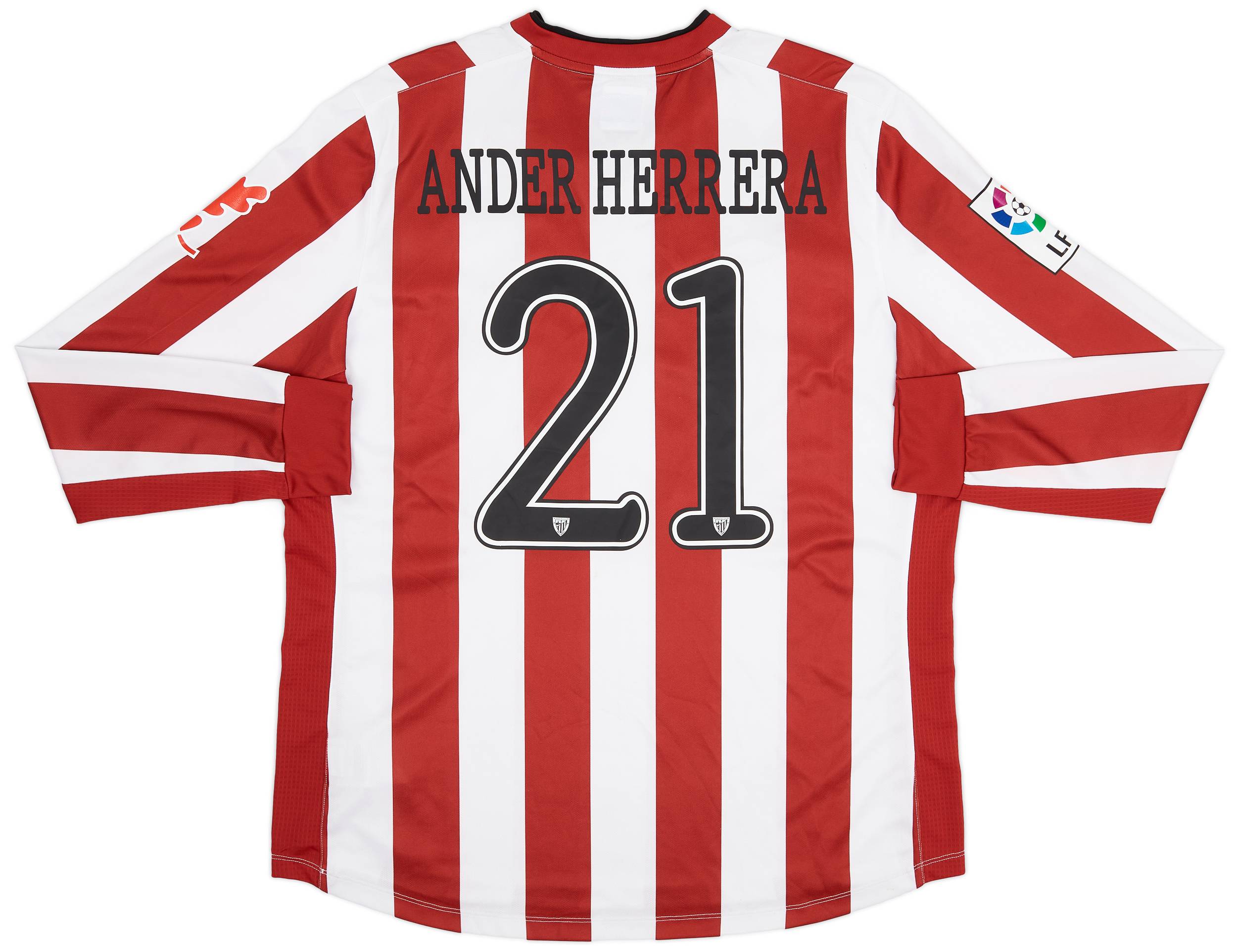 2012-13 Athletic Bilbao Home L/S Shirt Ander Herrera #21 (XL)
