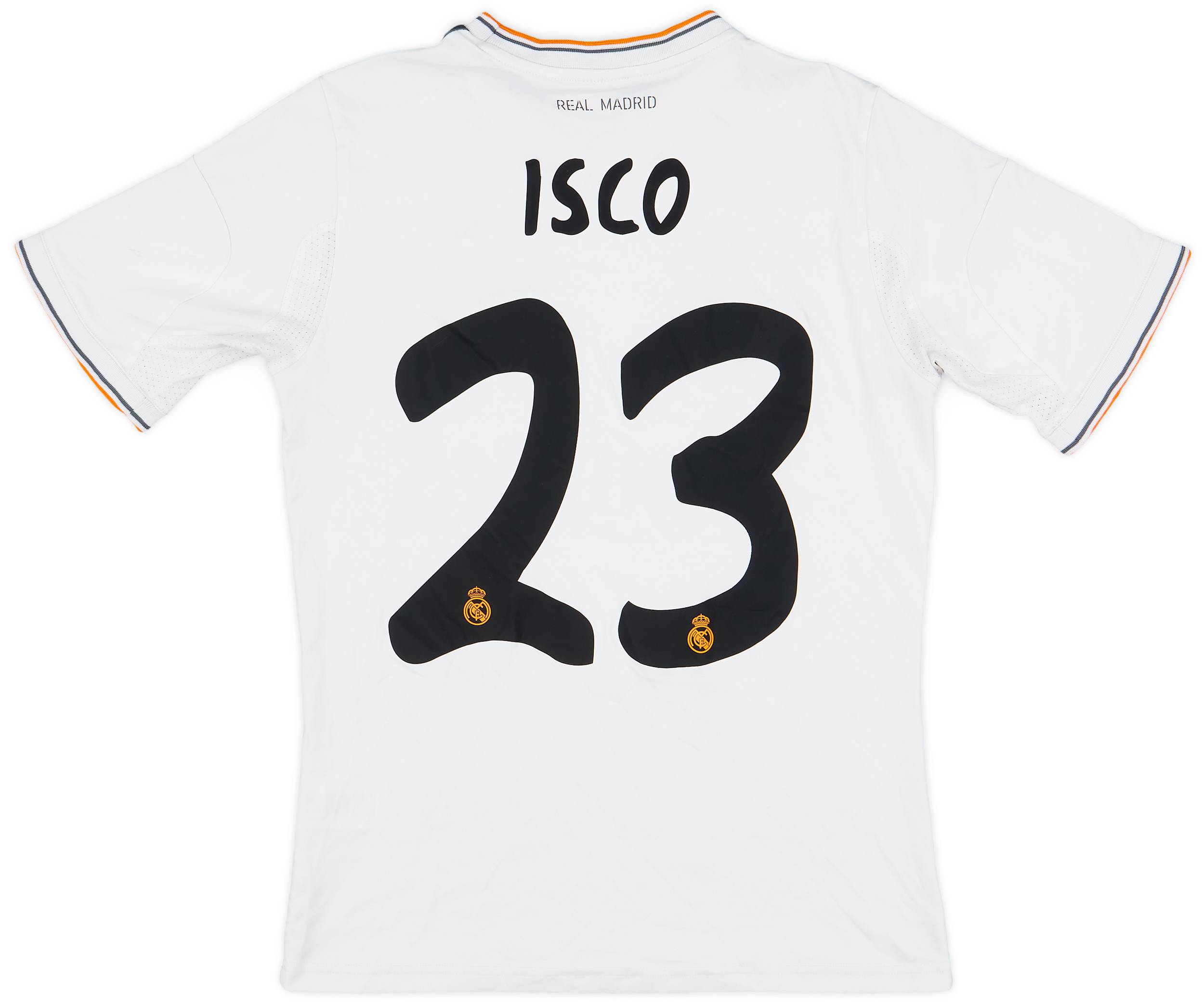 2013-14 Real Madrid Home Shirt Isco #23 - 6/10 - (L.Boys)