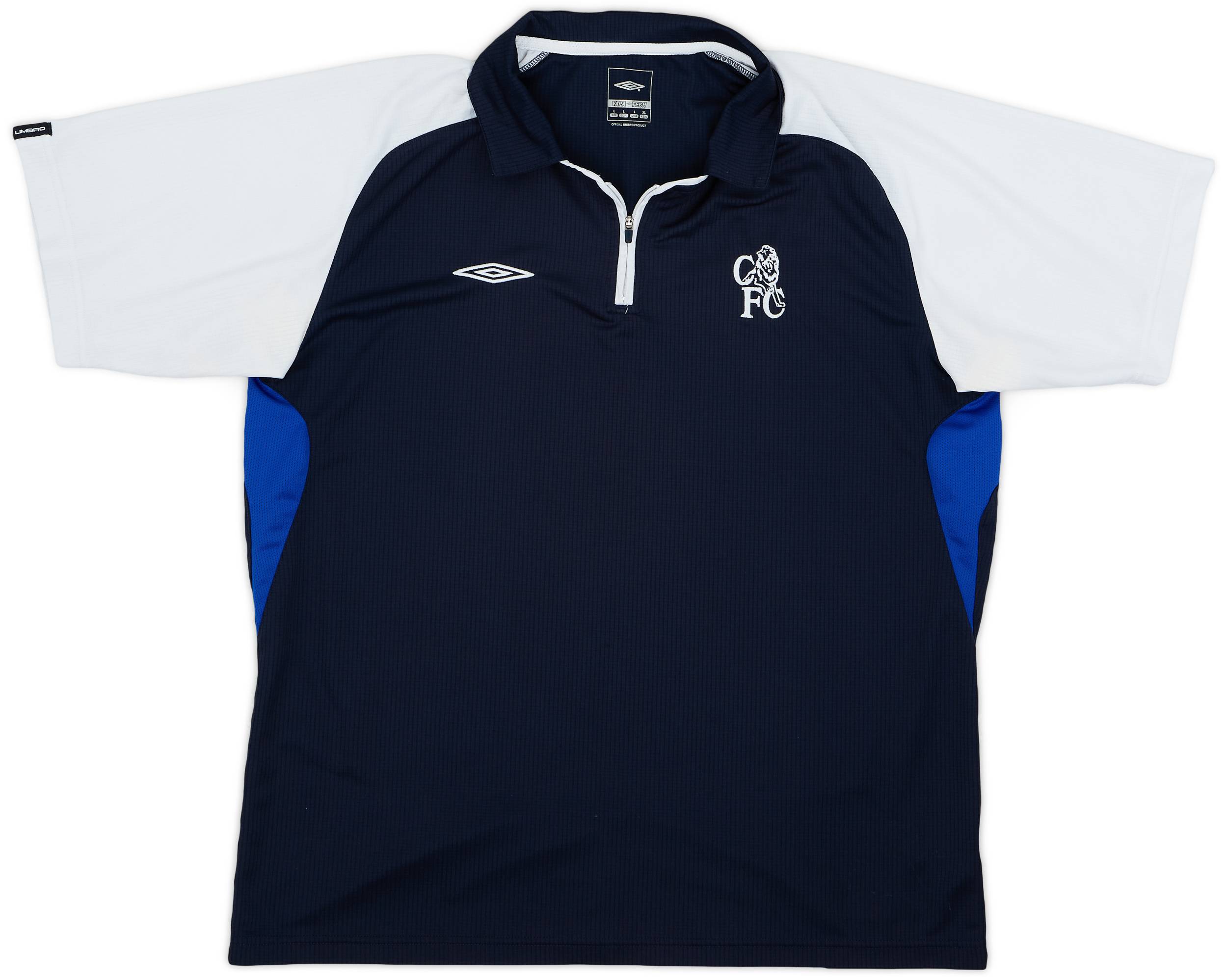 2003-05 Chelsea Umbro 1/4 Zip Polo Shirt - 6/10 - (L)