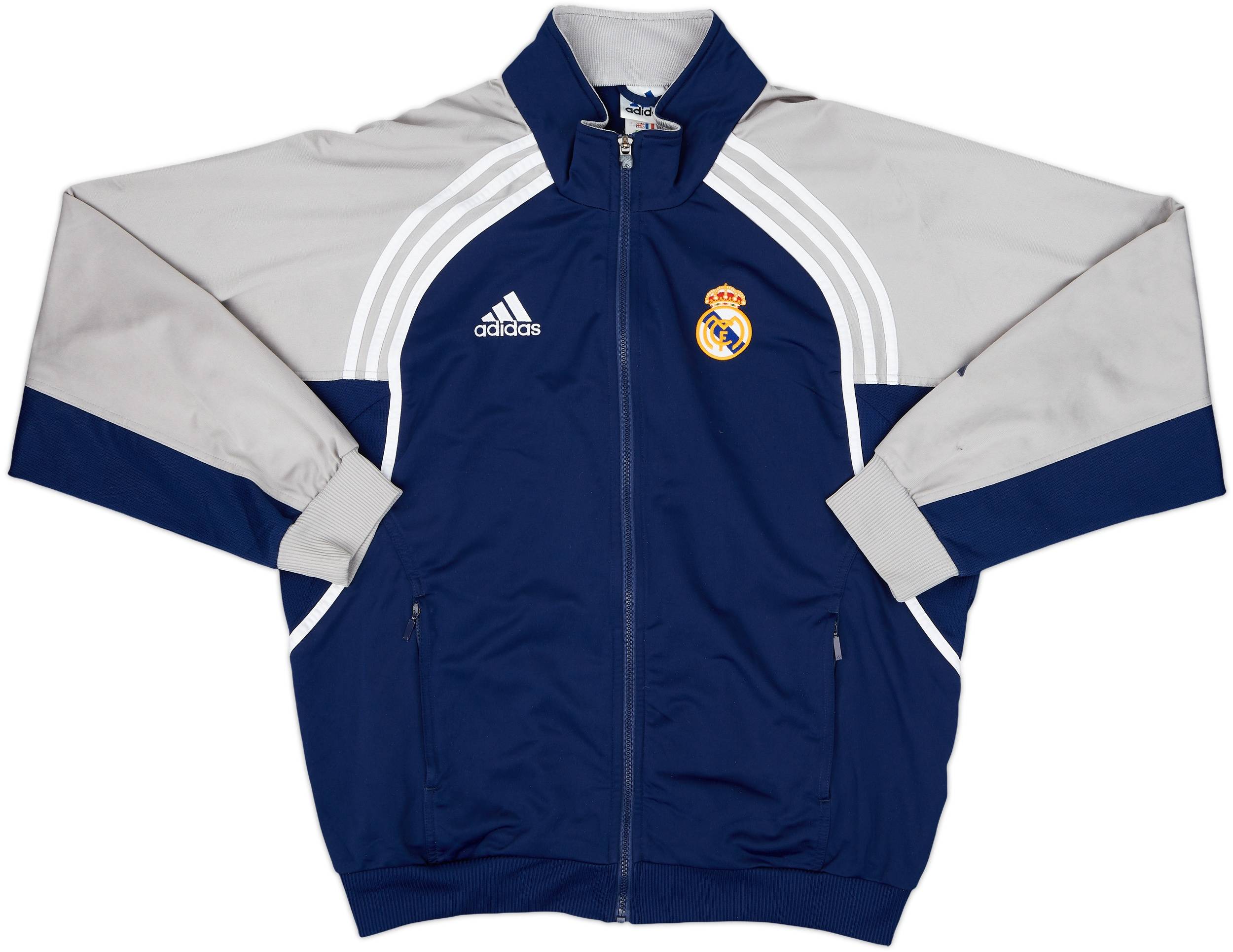 上品コーデはコレで安心！ Real 2000-01 Madrid (M/L) - 8/10 - Jacket Track adidas ウェア