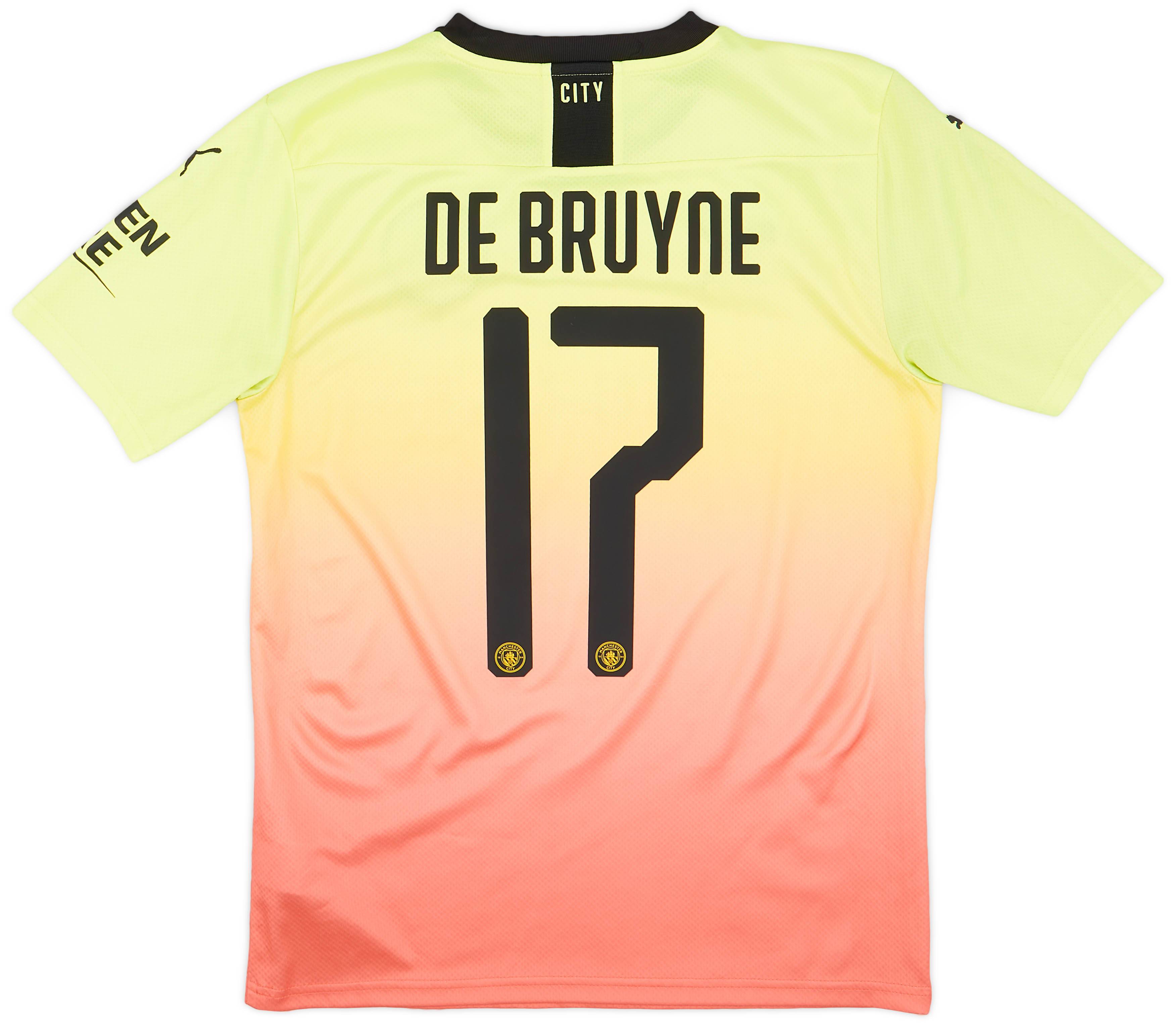2019-20 Manchester City Third Shirt De Bruyne #17 - 7/10 - (S)