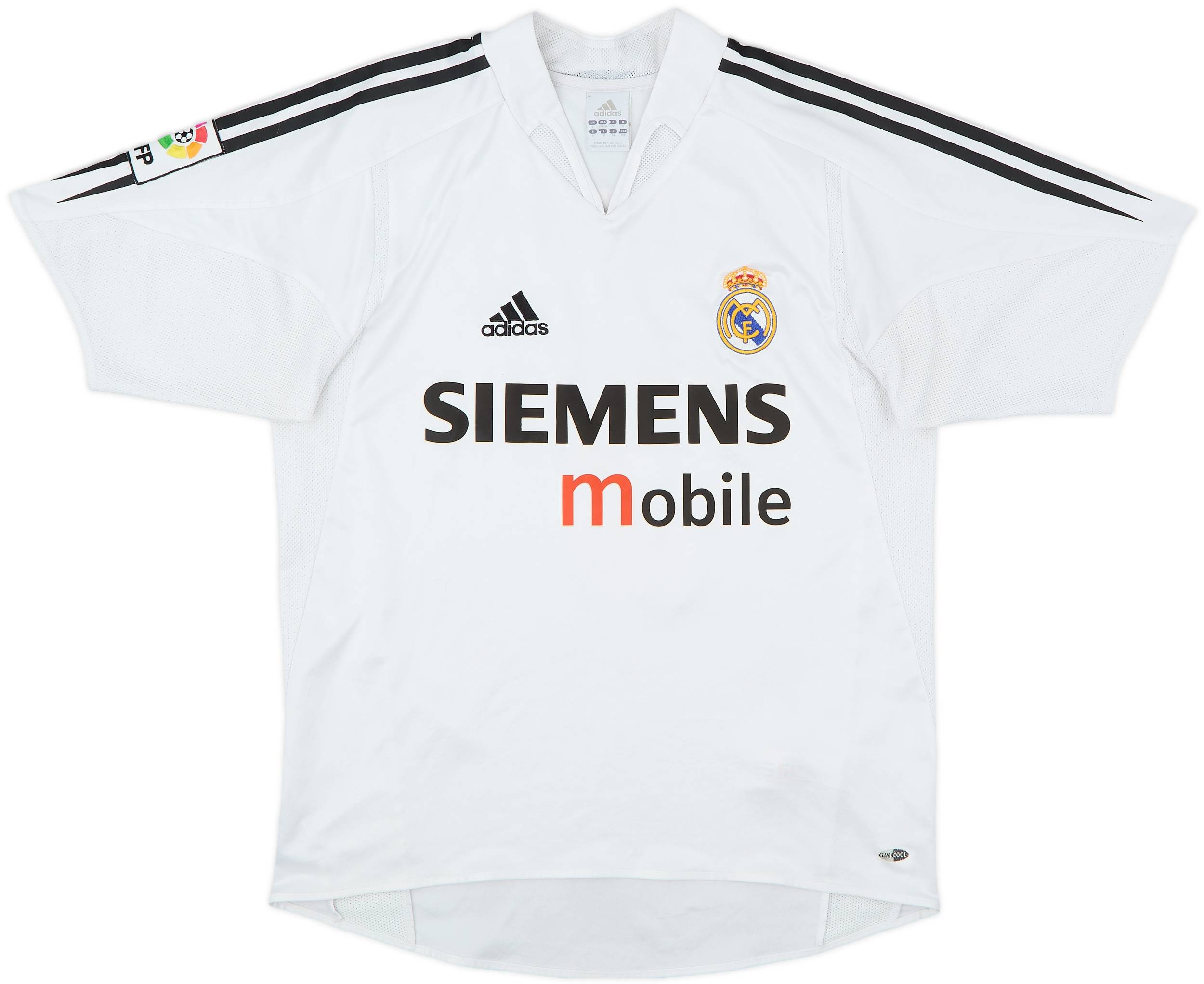 2004-05 Real Madrid Home Shirt Zidane #5 - 4/10 - (S)