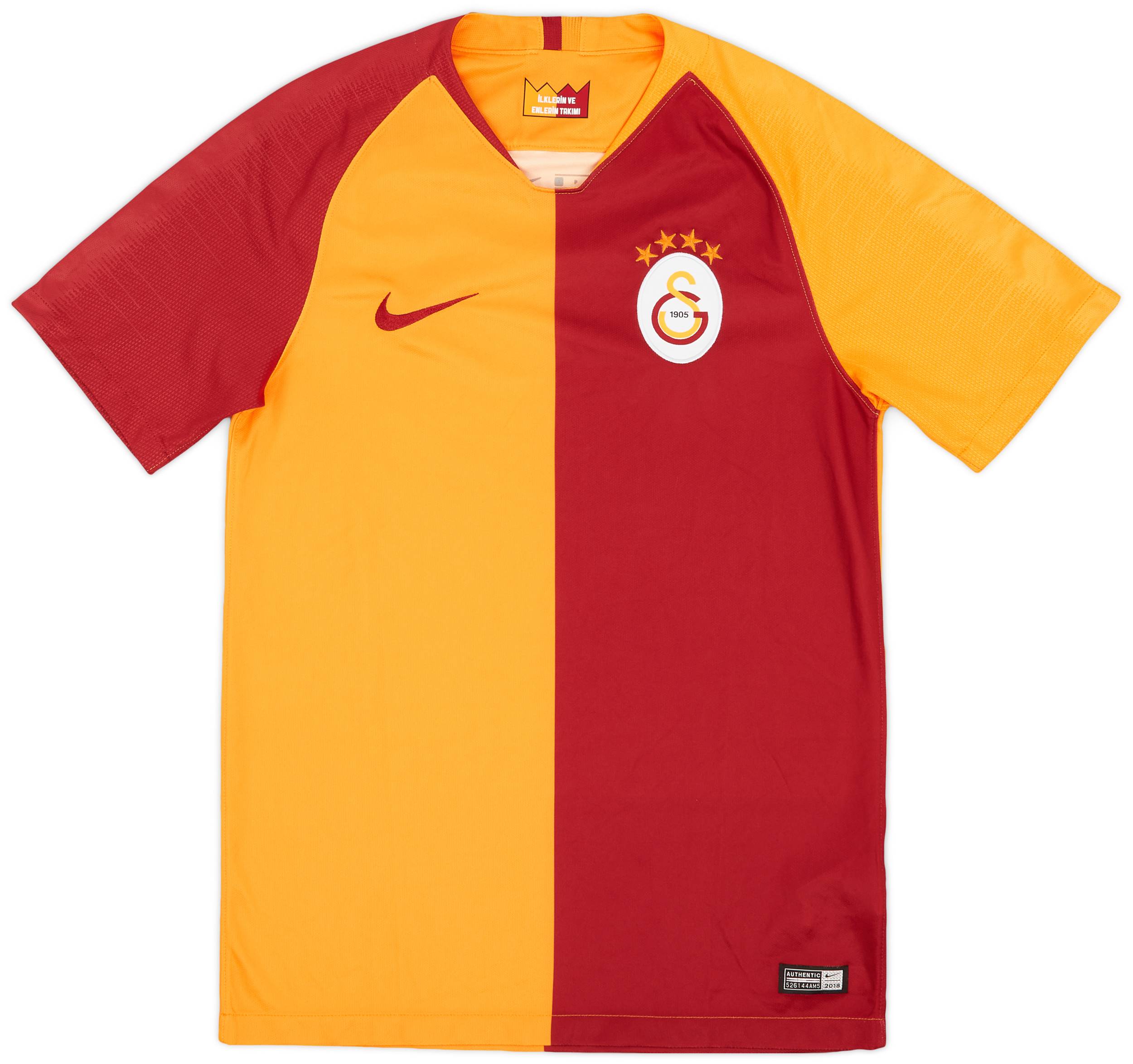 2018-19 Galatasaray Home Shirt - 9/10 - (S)