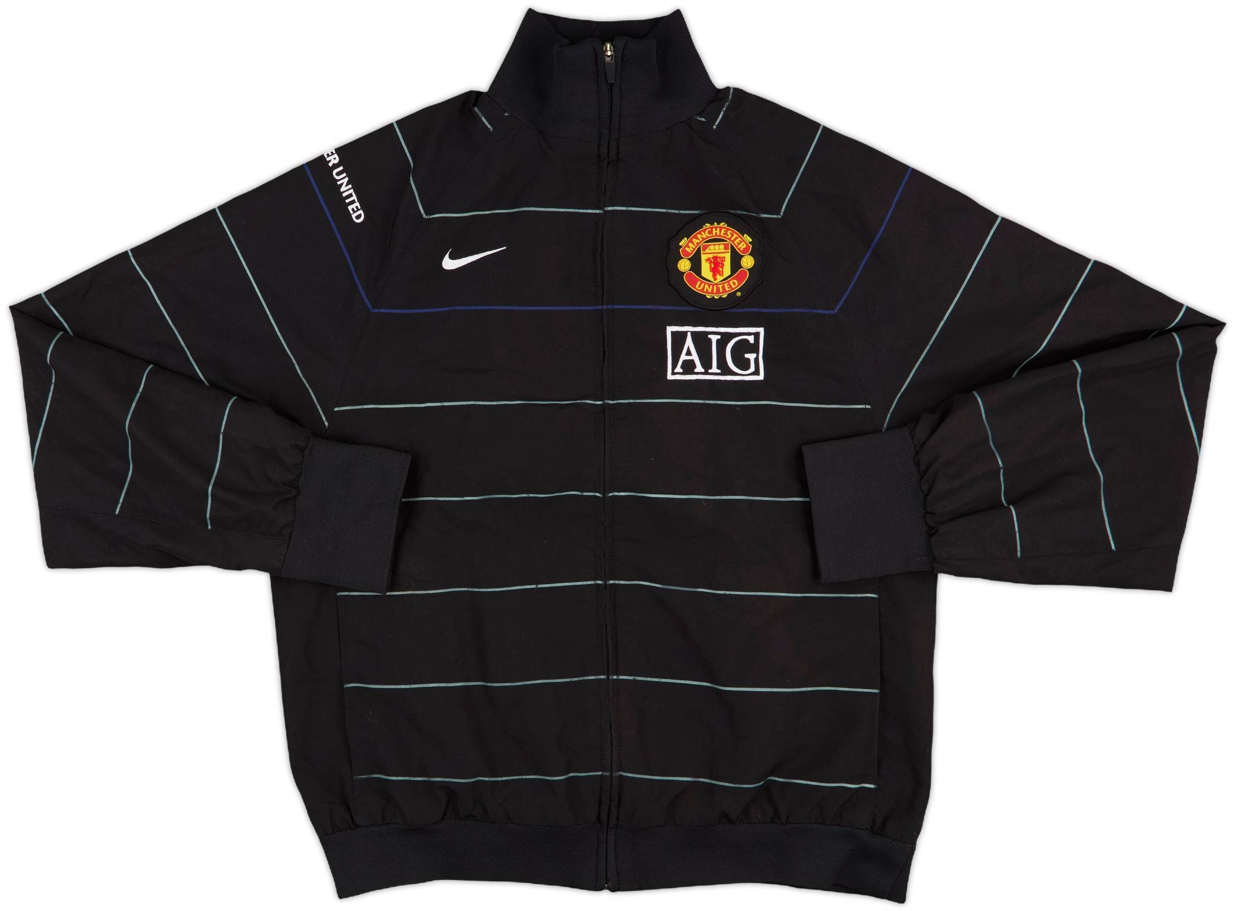 2008-09 Manchester United Nike Tracksuit - 8/10 - (M)