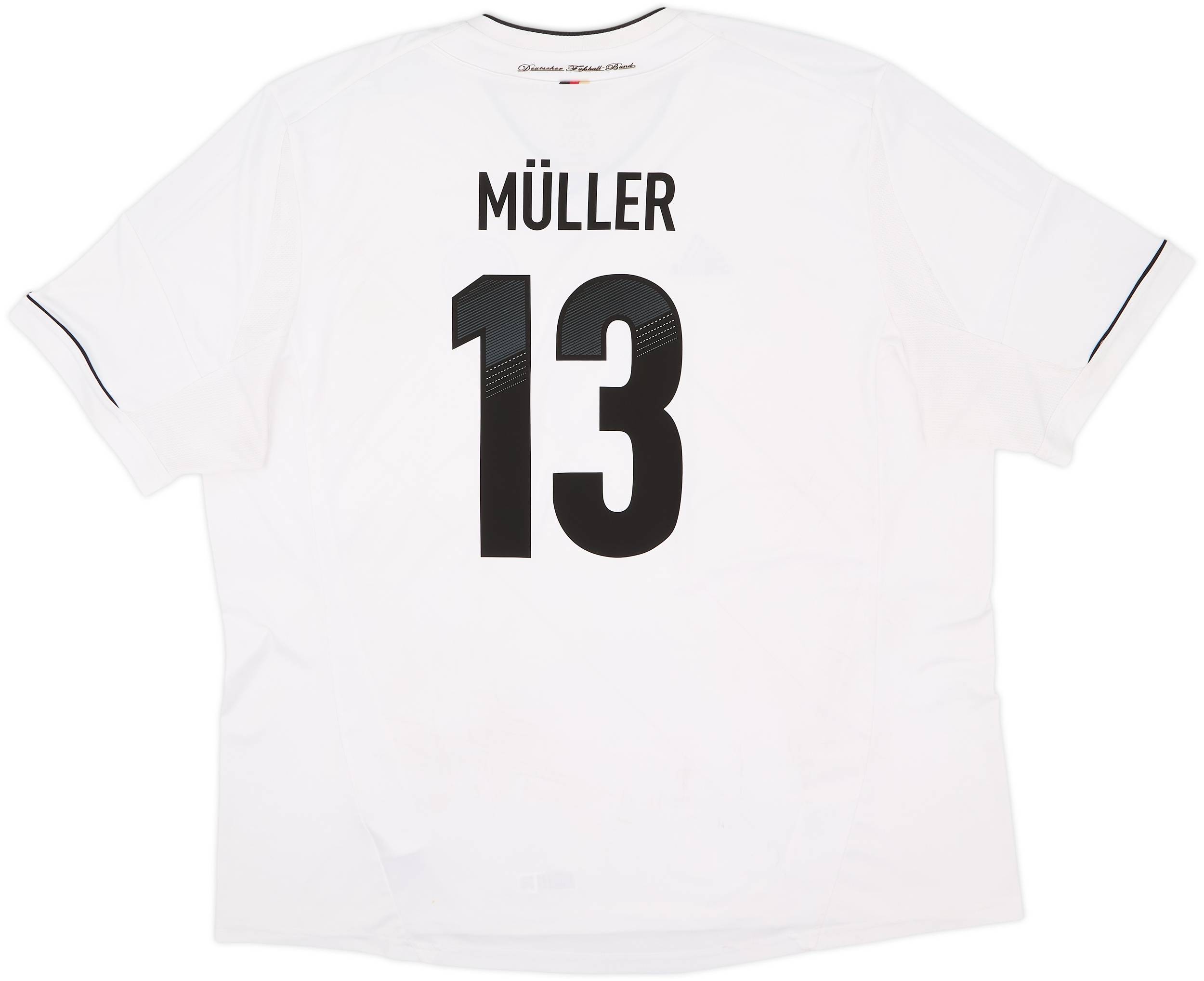 2012-13 Germany Home Shirt Muller #13 - 6/10 - (3XL)