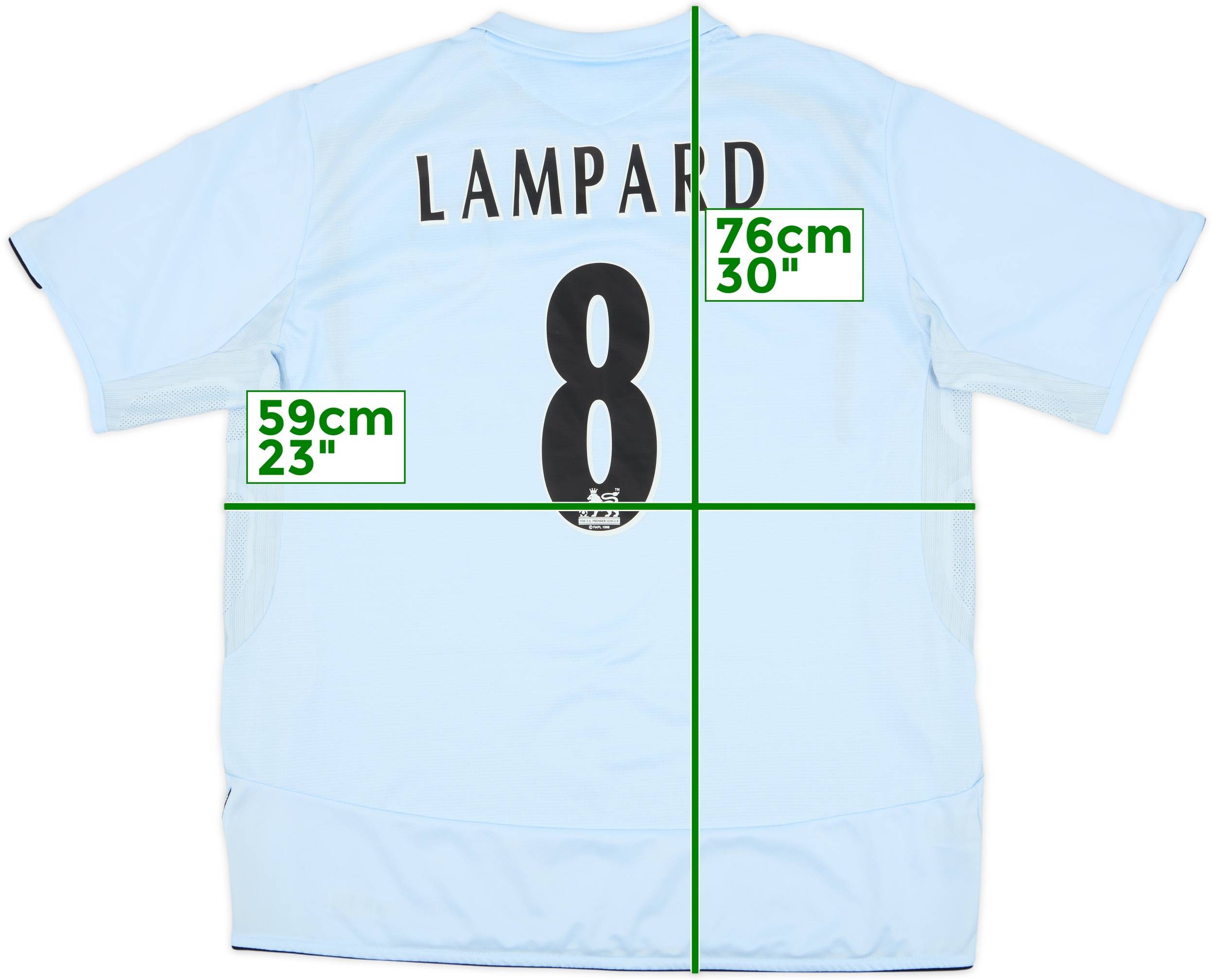 2005-06 Chelsea Away Shirt Lampard #8 - 10/10 - (XXL)