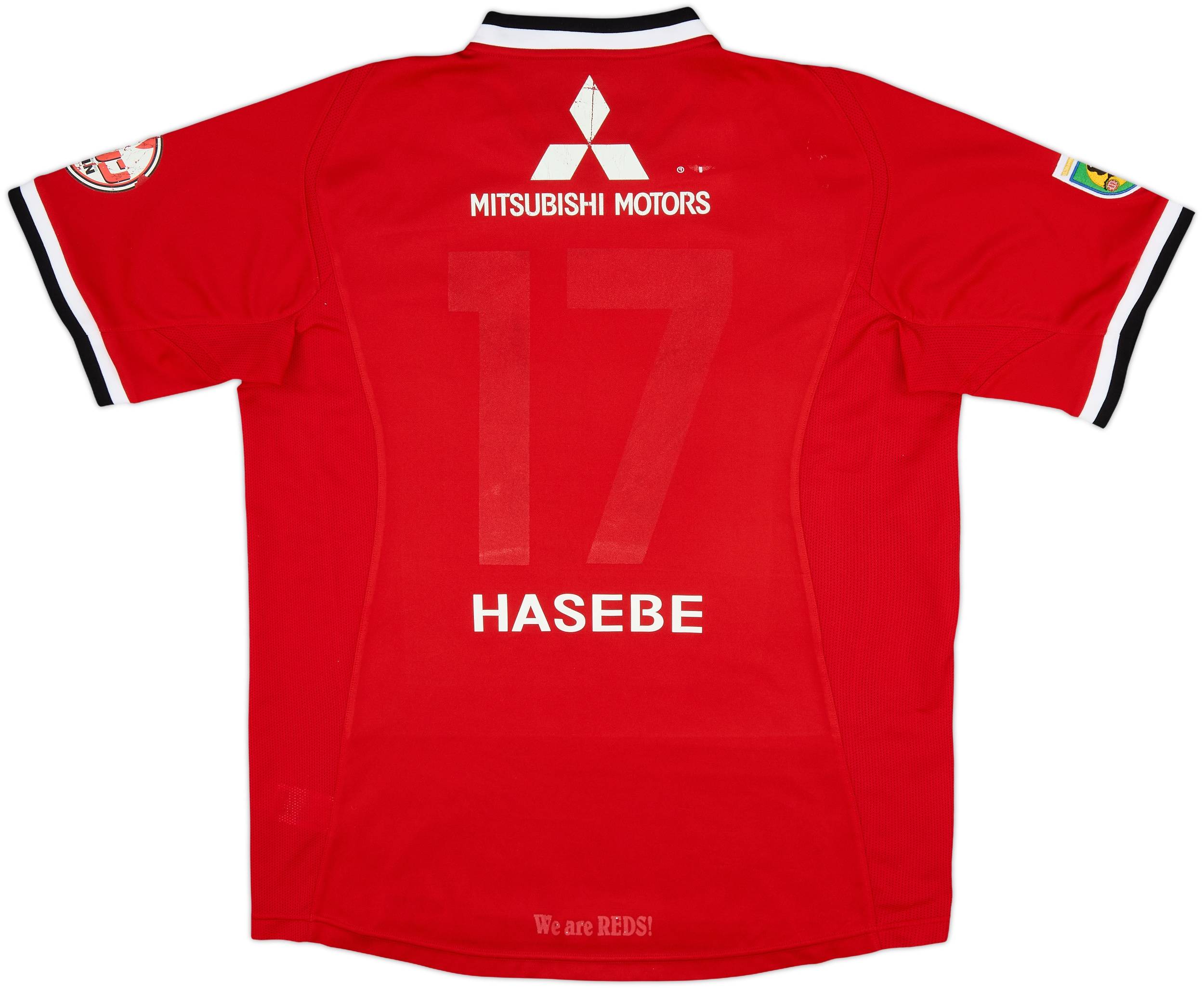 2007 Urawa Red Diamonds Home Shirt Hasebe #17 - 5/10 - (L)