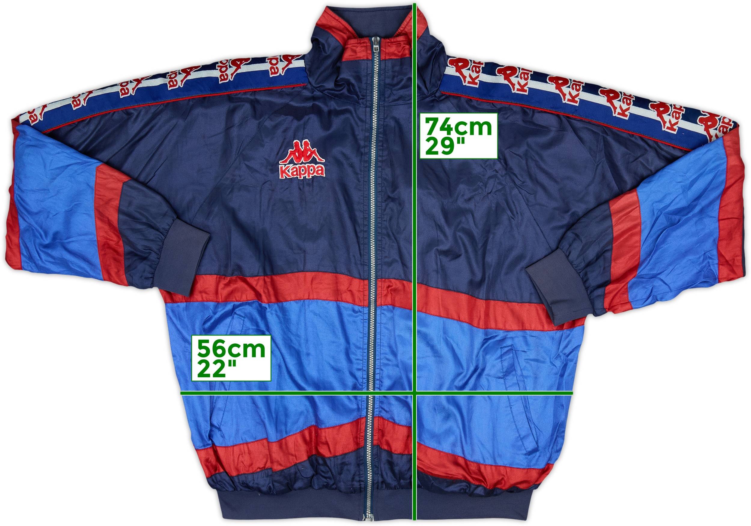 1995-97 Barcelona Kappa Track Jacket - 9/10 - (L)