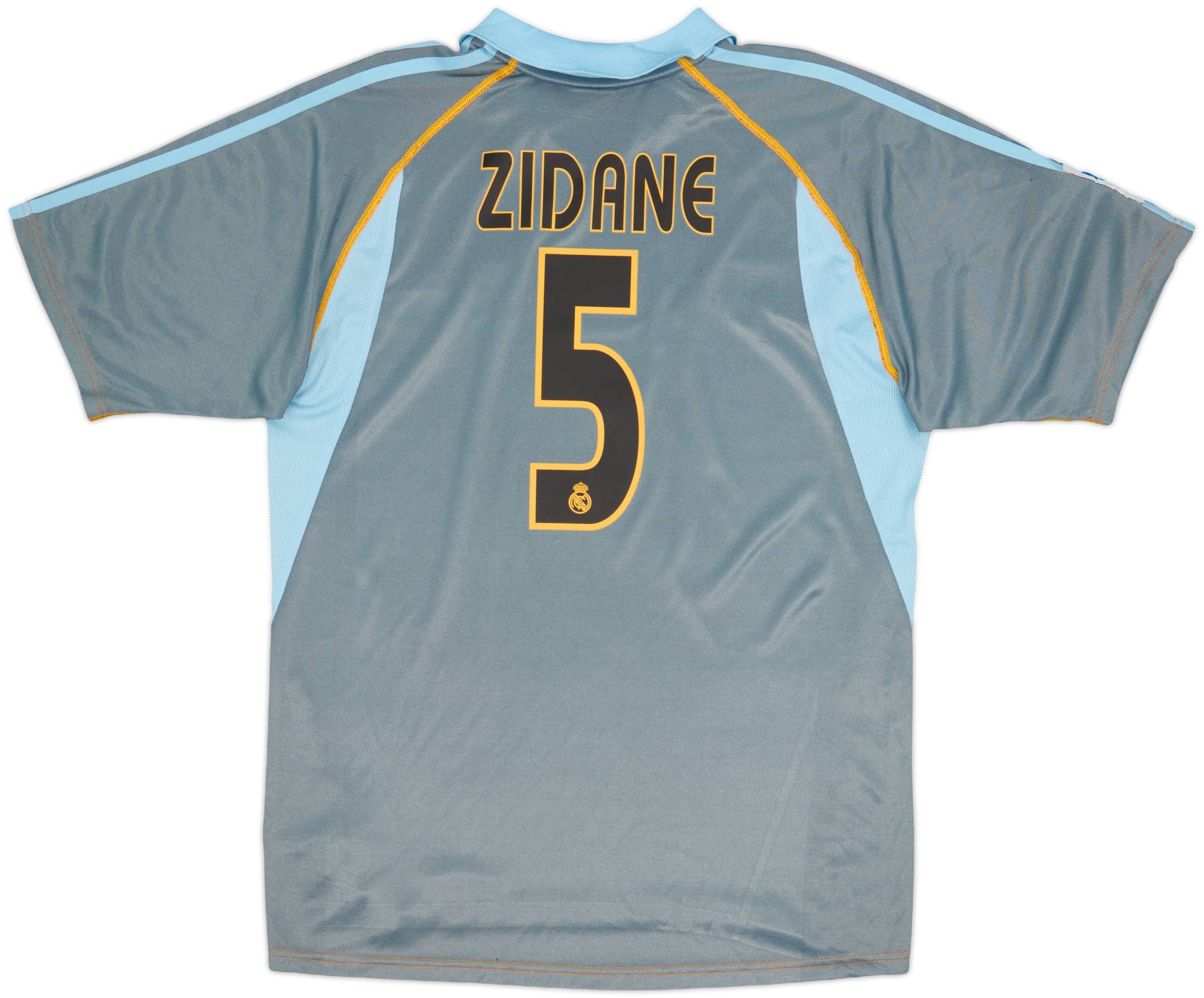 2003-04 Real Madrid Third Shirt Zidane #5 - 6/10 - (M)