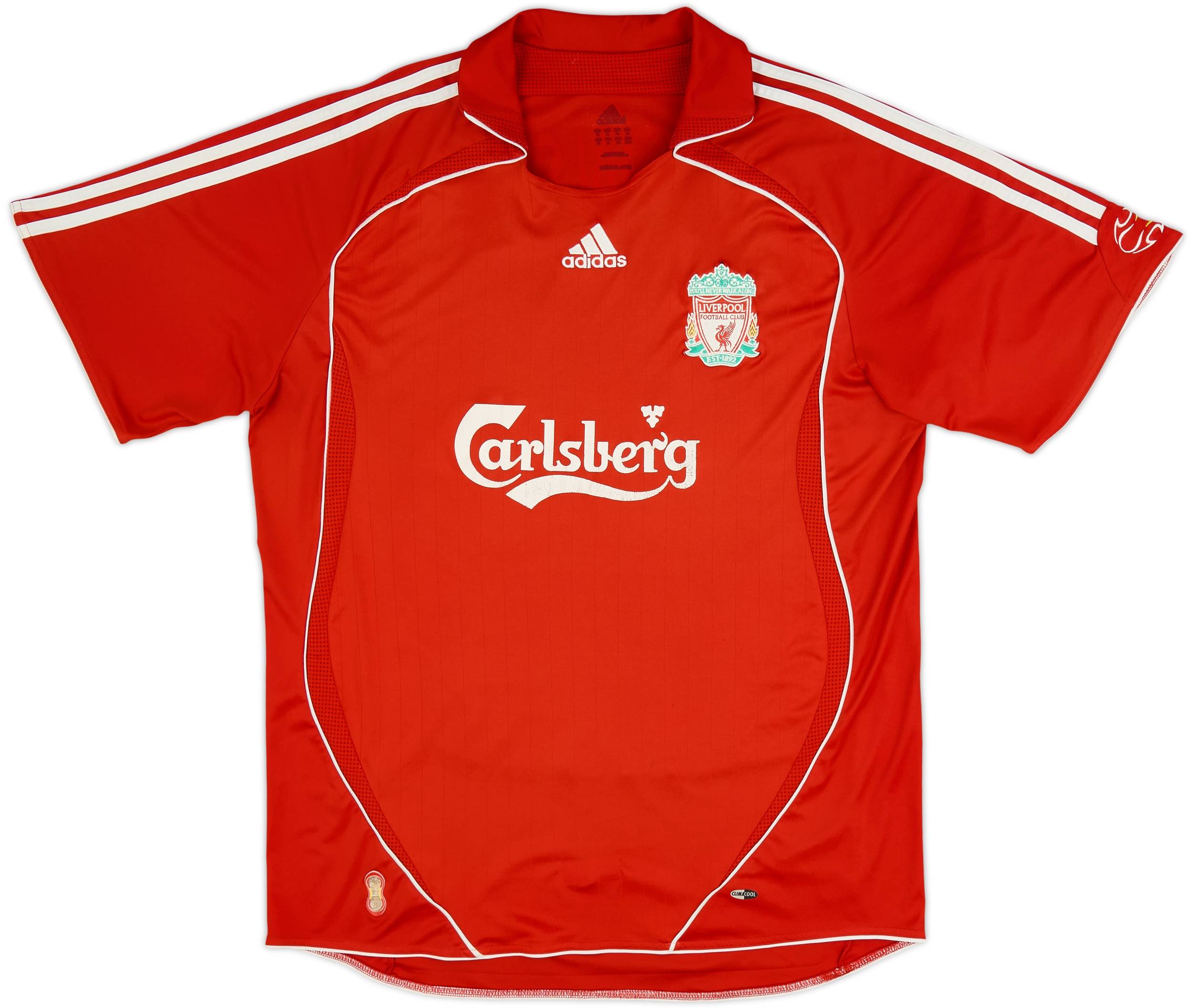 2006-08 Liverpool Home Shirt Alonso #14 - 5/10 - (XL)