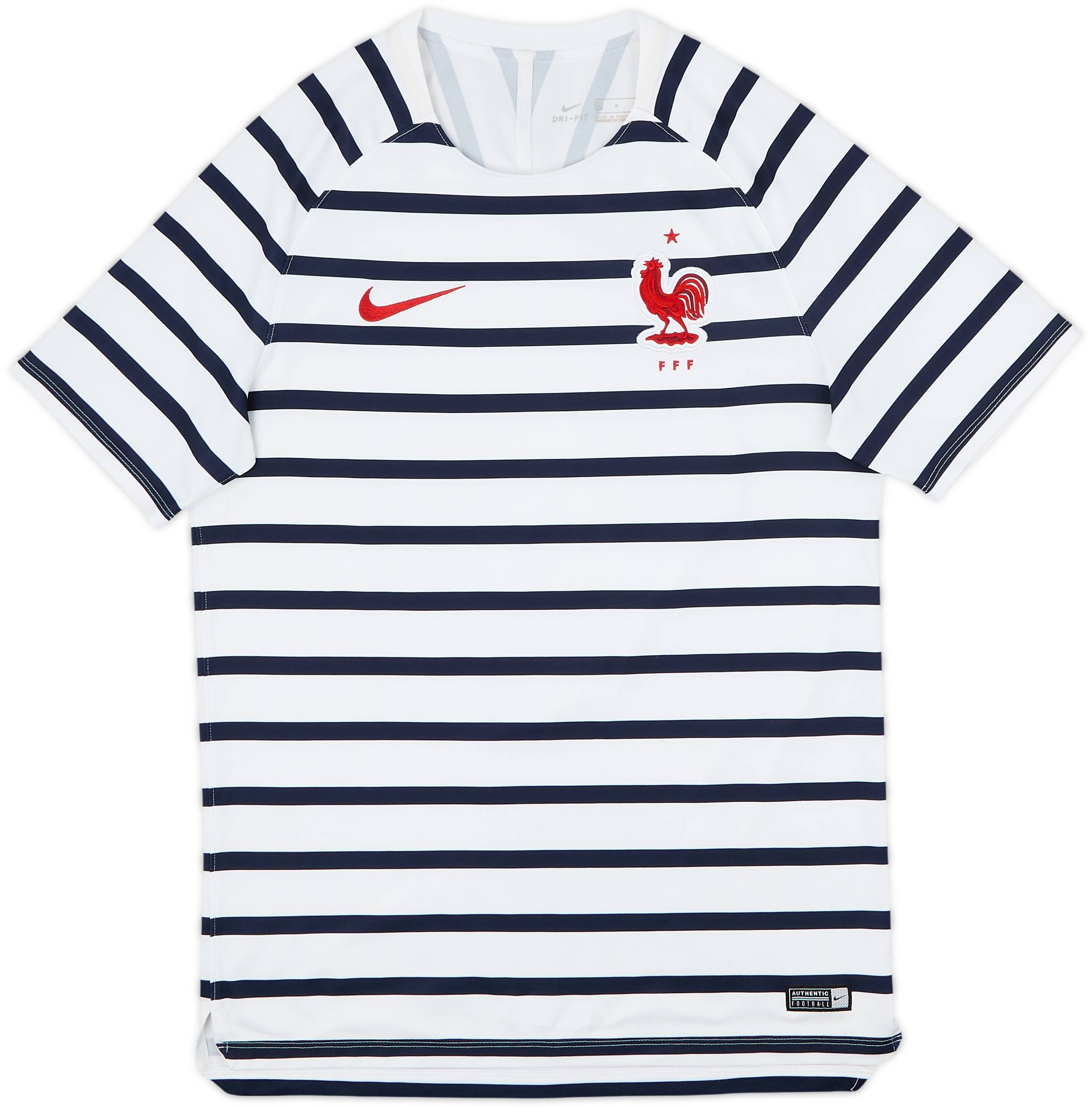 2018-19 France Nike Training Shirt - 10/10 - (L)