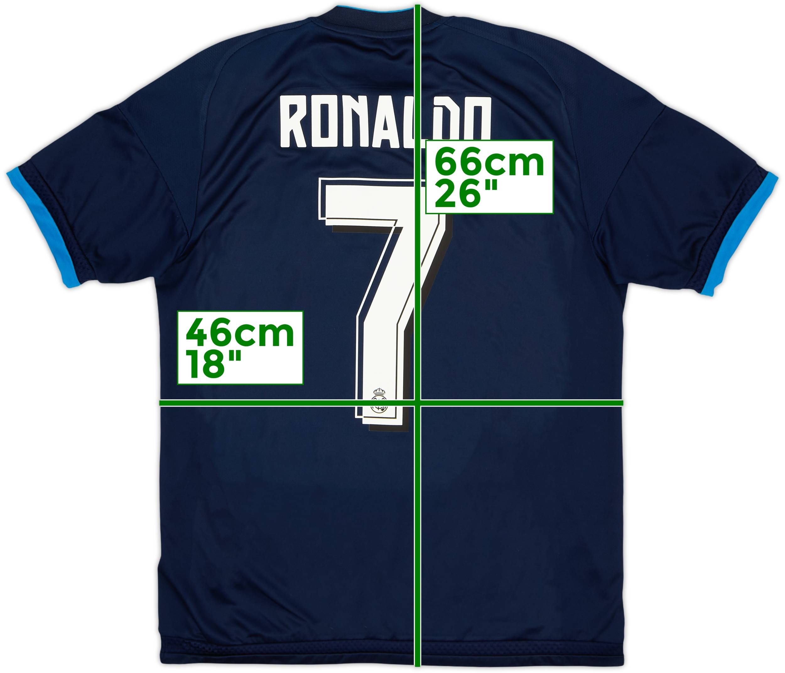 2015-16 Real Madrid Third Shirt Ronaldo #7 - 6/10 - (S)
