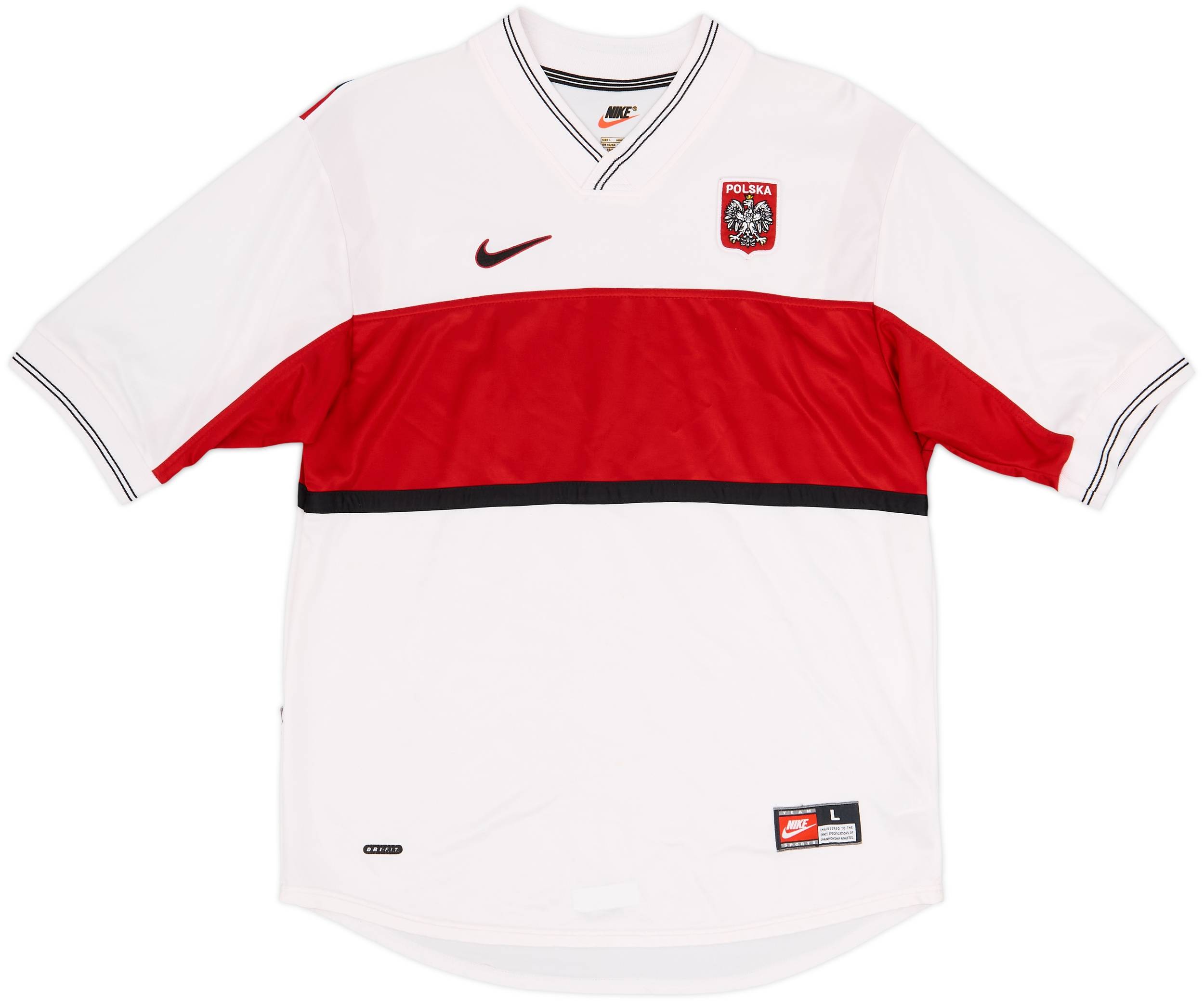 1998-99 Poland Home Shirt - 8/10 - (L)