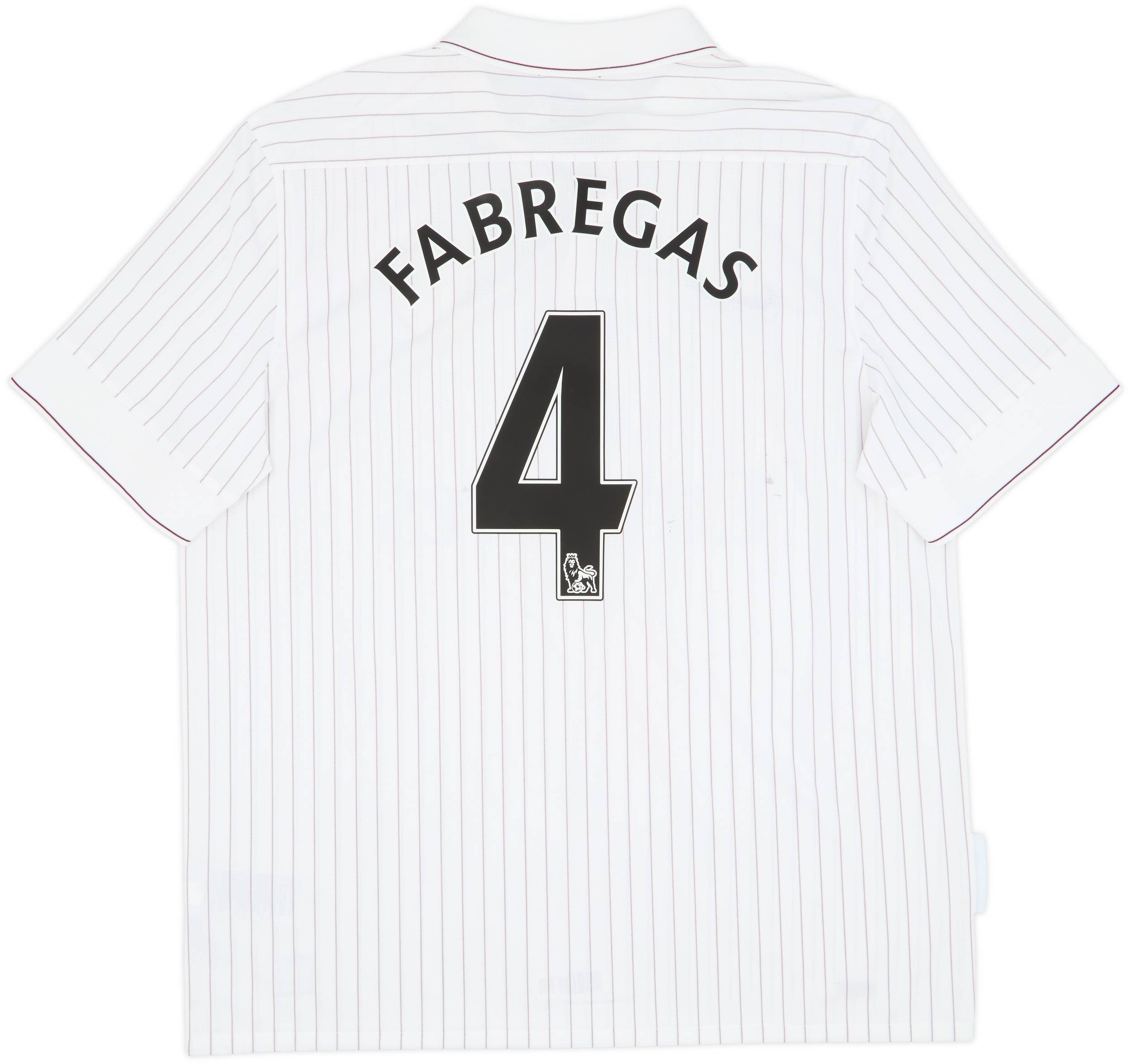 2009-10 Arsenal Third Shirt Fabregas #4 - 5/10 - (XL)