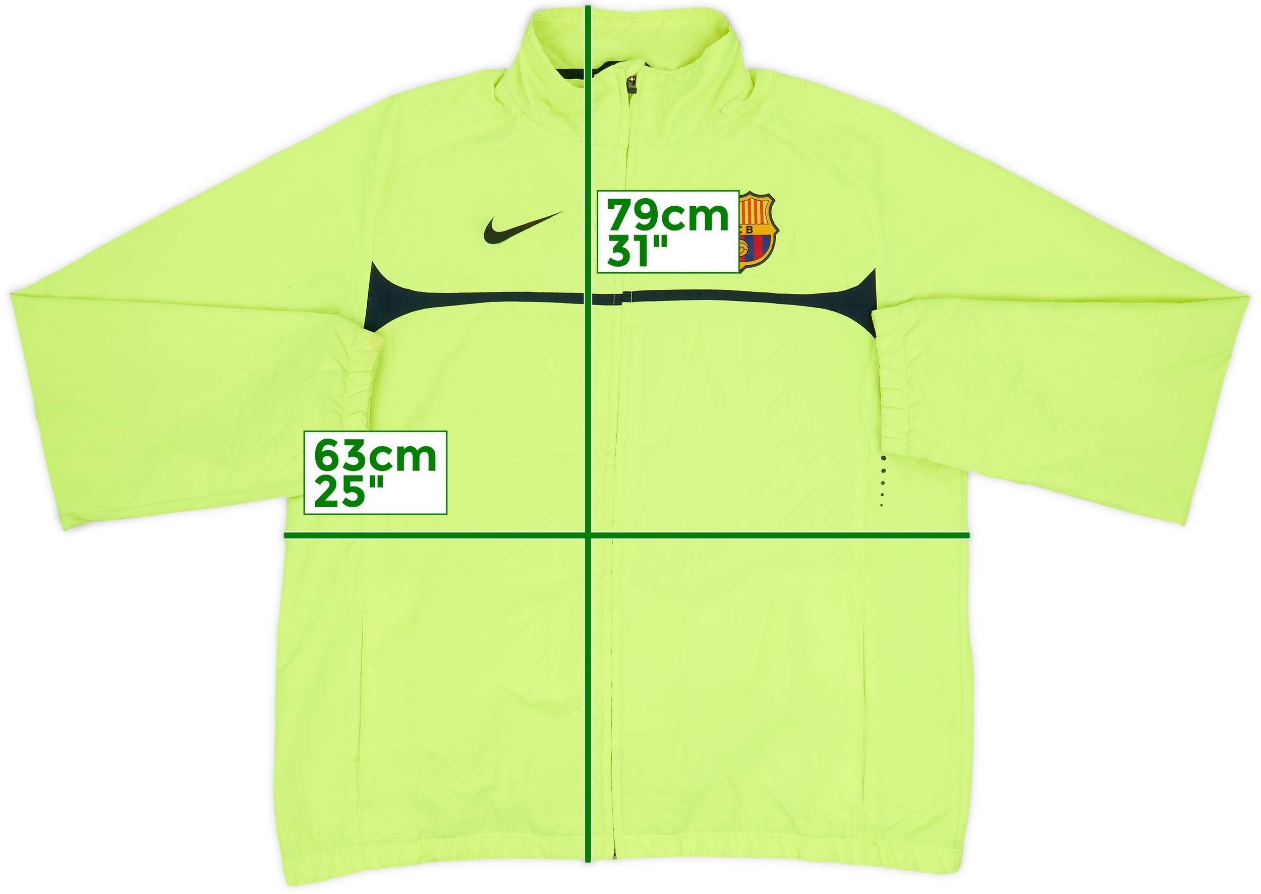 2010-11 Barcelona Nike Track Jacket - 6/10 - (XL)