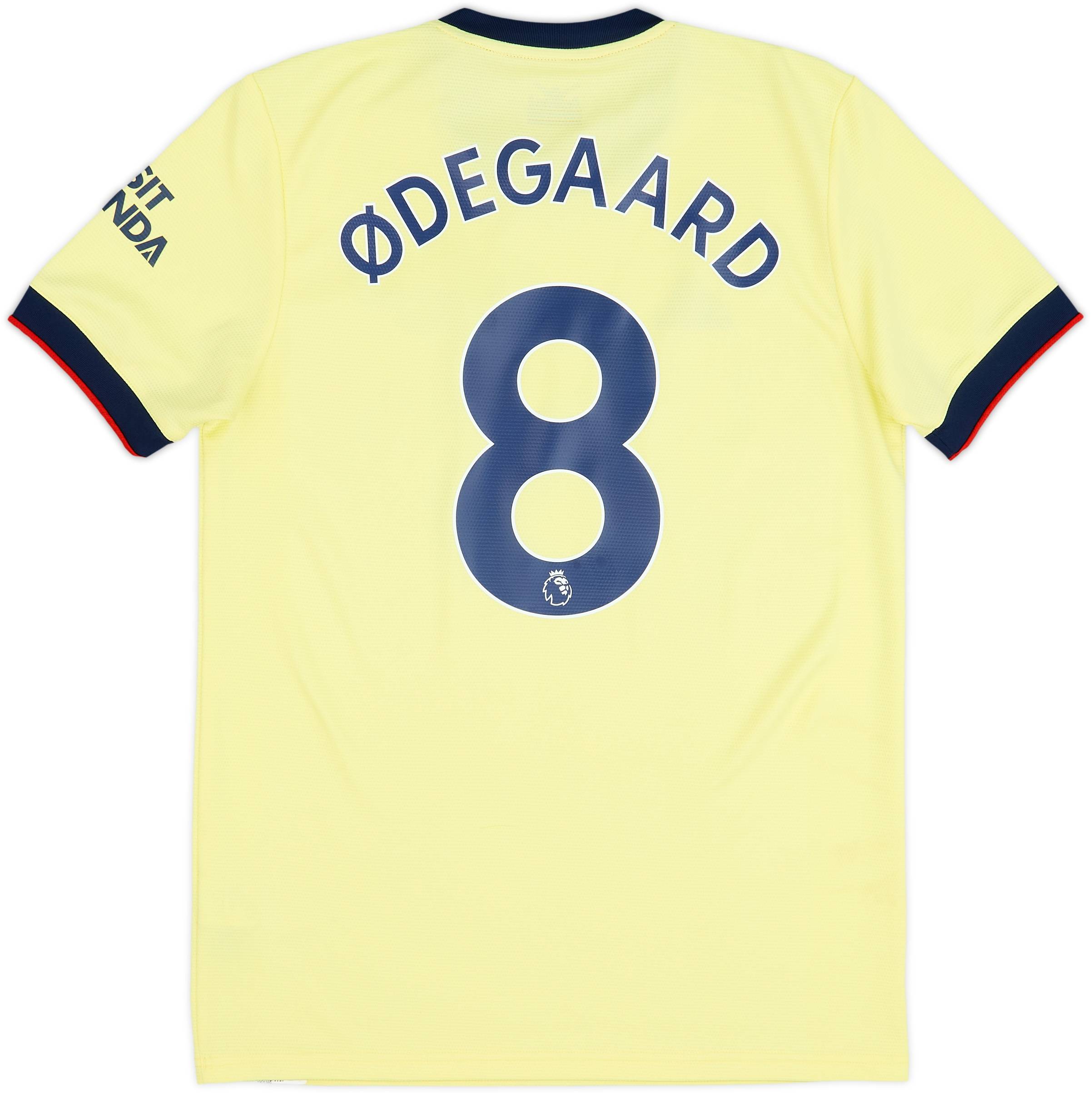2021-22 Arsenal Away Shirt Odegaard #8 - 7/10 - (M)
