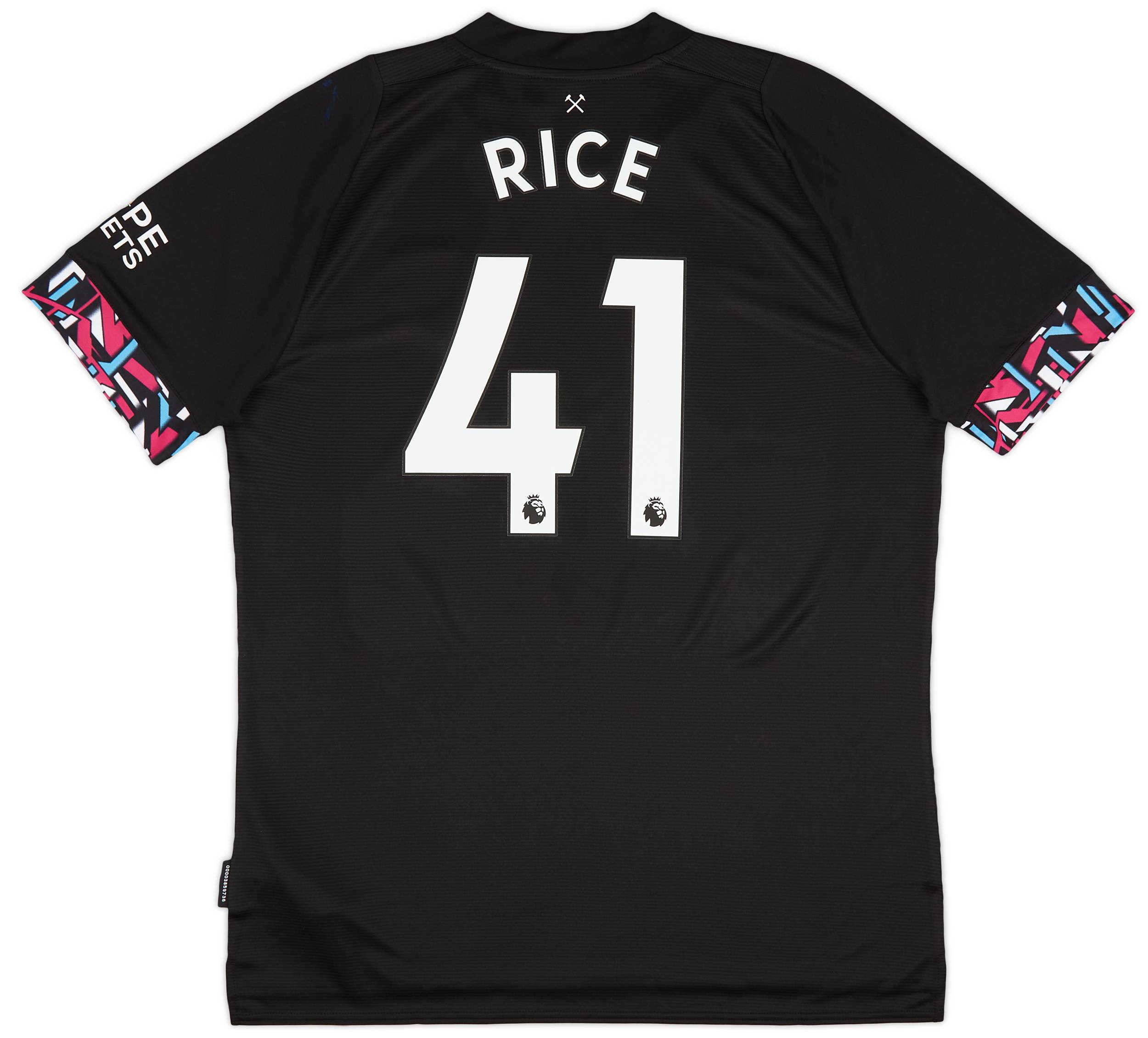 2022-23 West Ham Away Shirt Rice #41