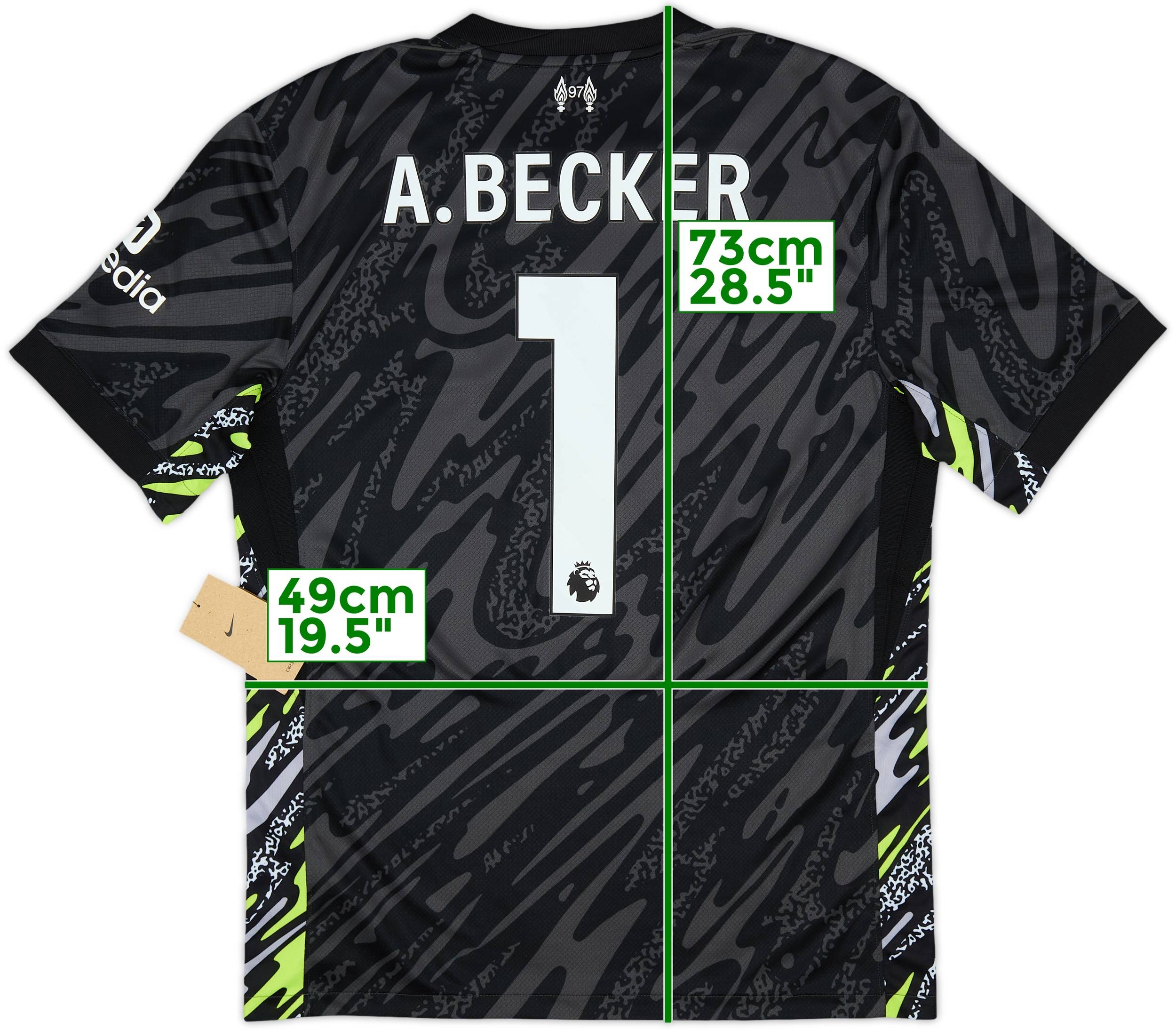 2024-25 Liverpool GK S/S Shirt A.Becker #1 (M)